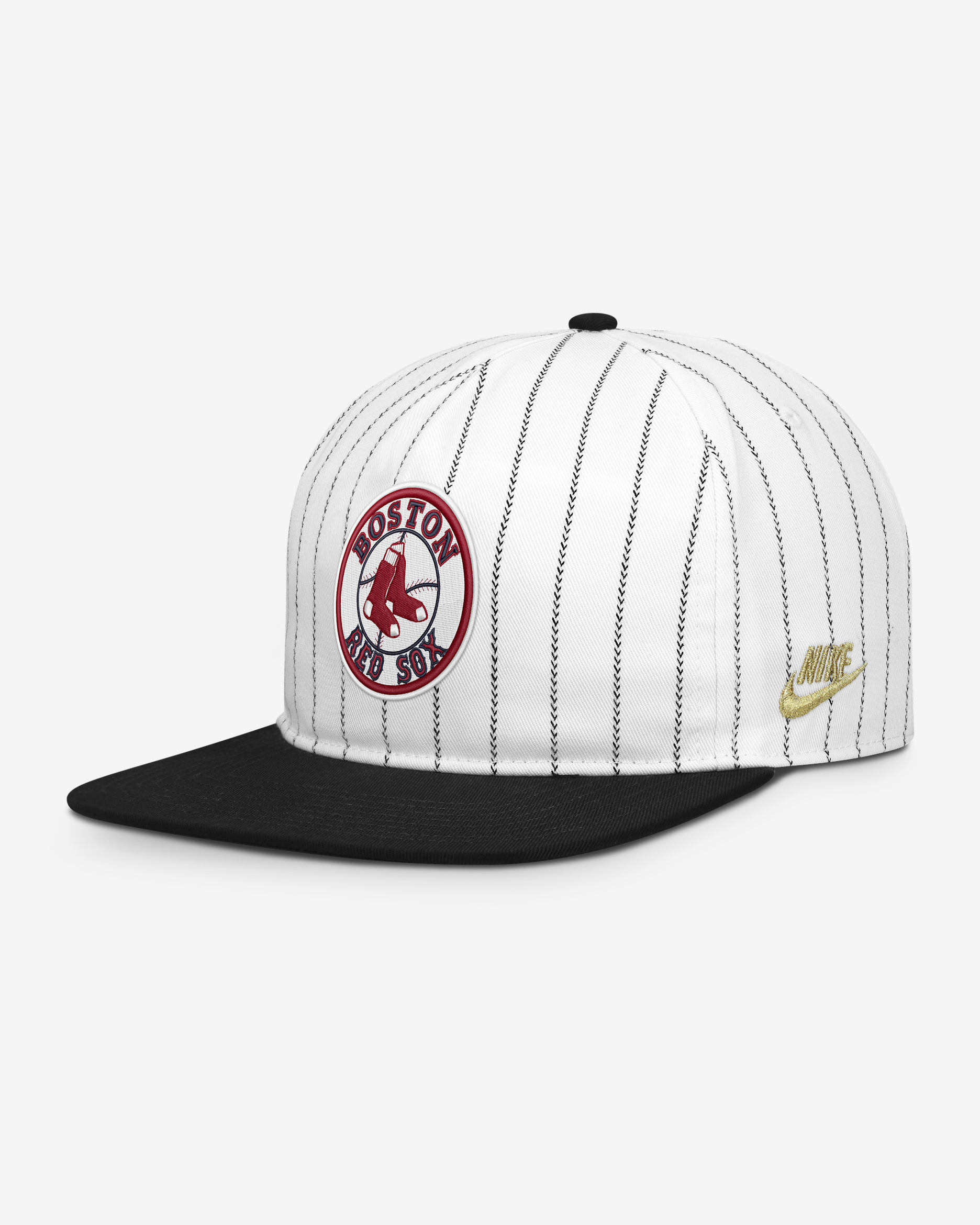 Gorra Nike de la MLB ajustable para hombre Boston Red Sox Pro - Blanco