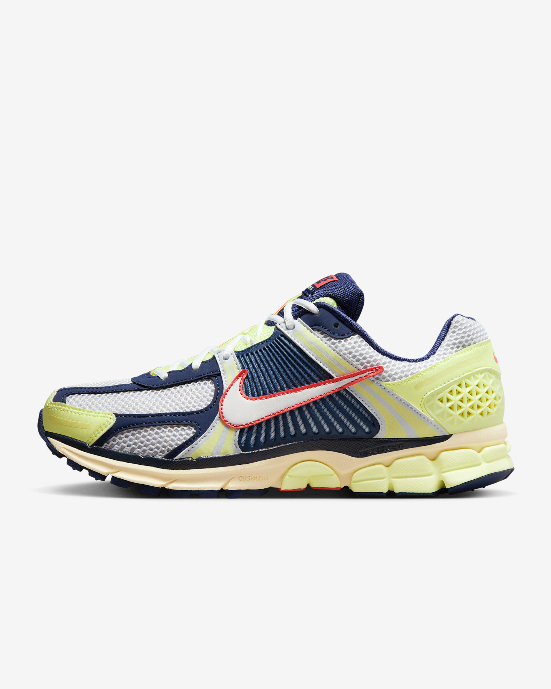Tenis para hombre Nike Zoom Vomero 5 - Voltio ligero/Azul marino medianoche/Platino puro/Blanco