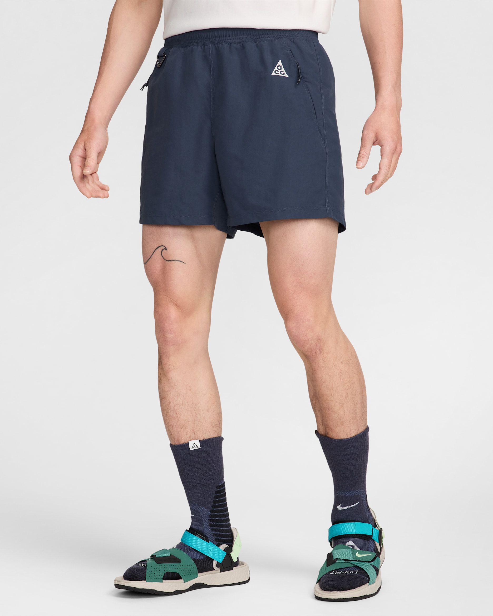 Nike ACG 'Reservoir Goat' Men's Shorts - Thunder Blue/Summit White
