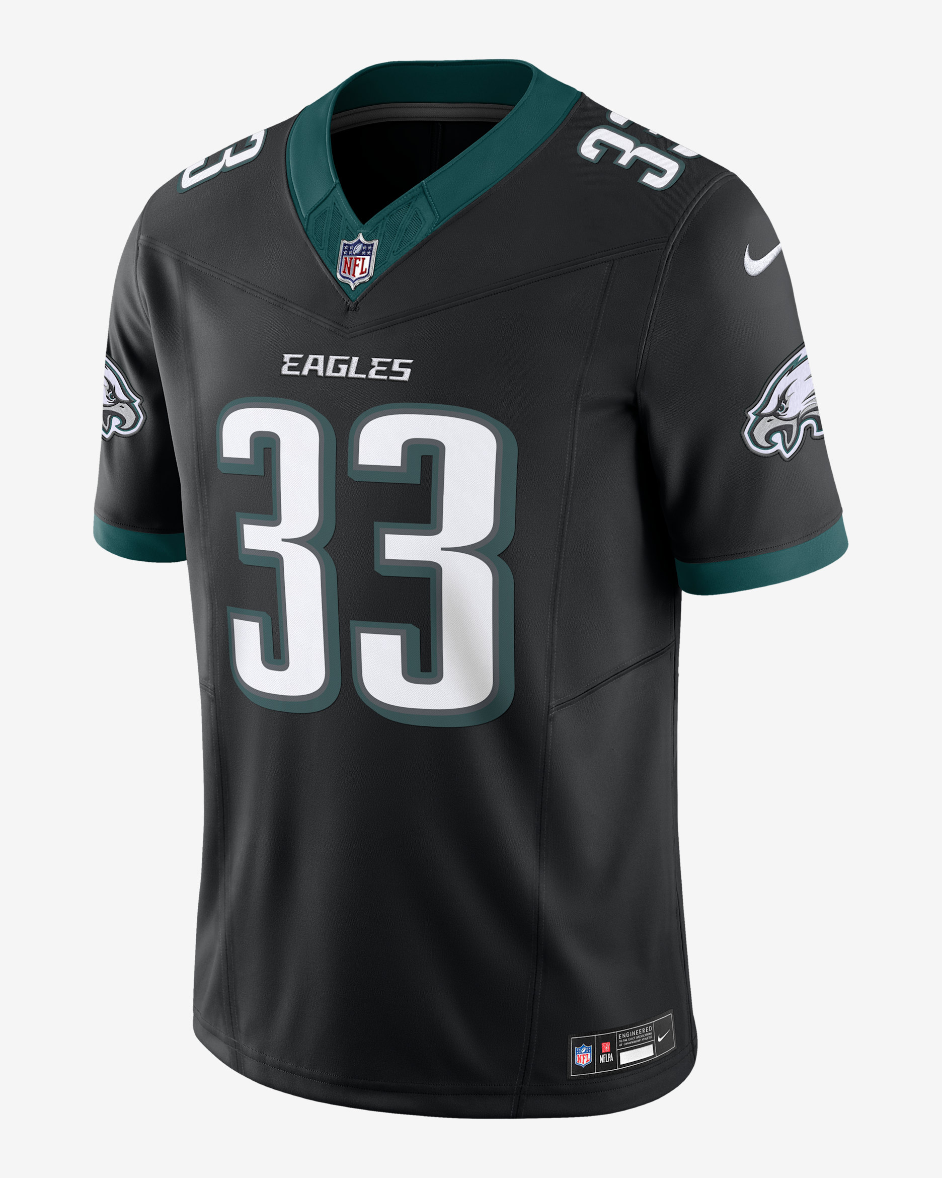 Jersey Nike Dri-FIT de la NFL Limited para hombre Cooper DeJean Philadelphia Eagles - Negro