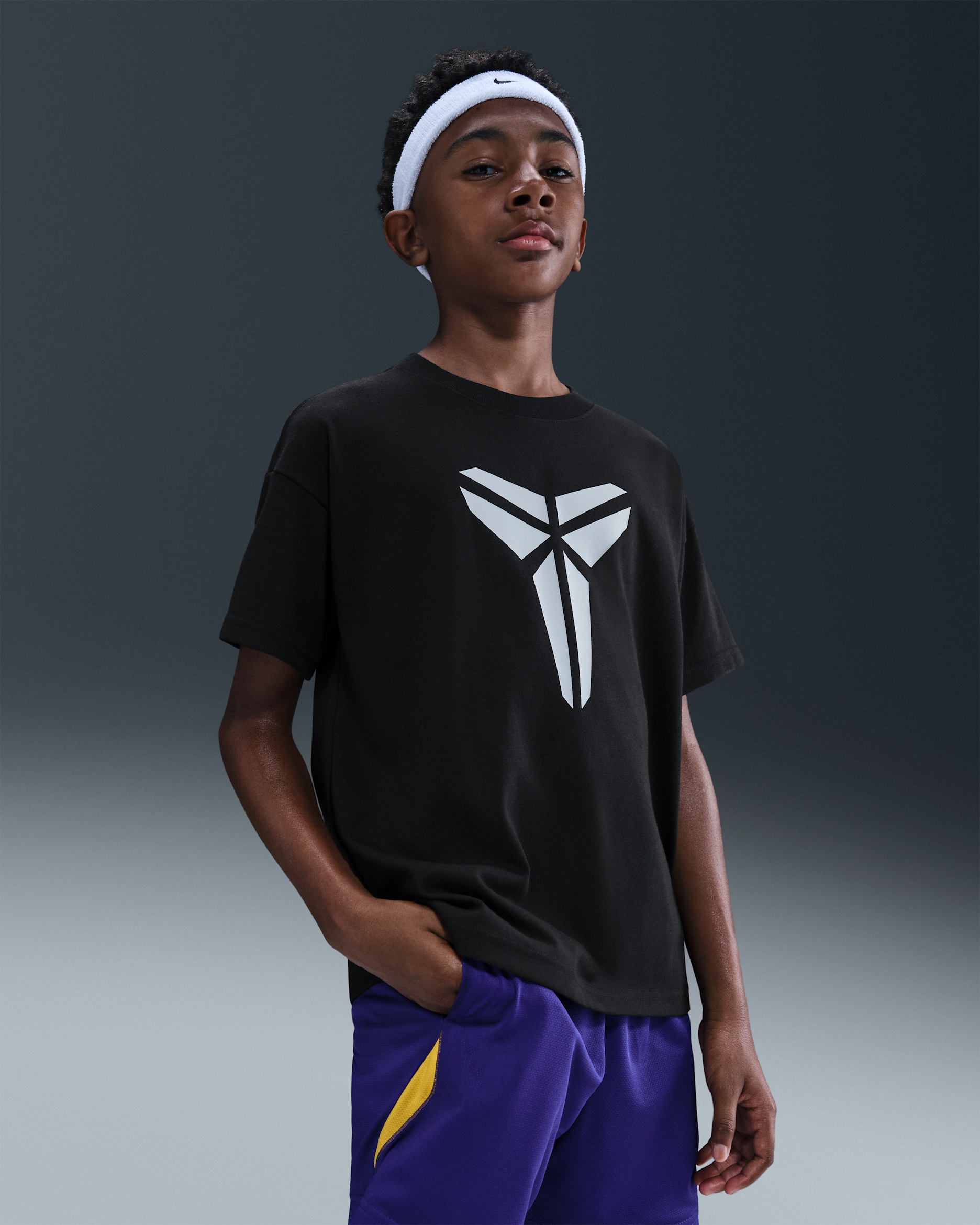Kobe Older Kids' Dri-FIT Max90 T-Shirt - Black