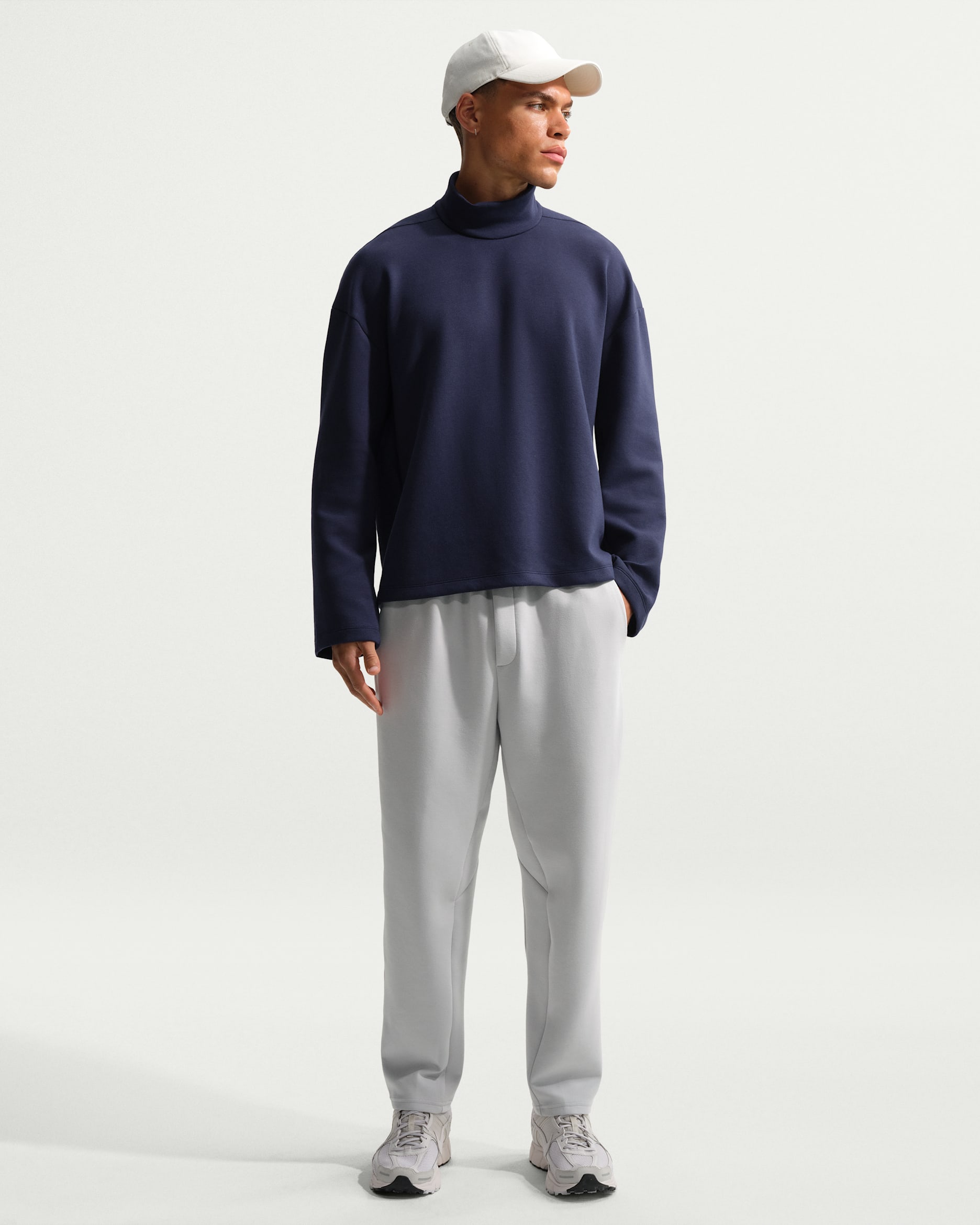 Pantalon Dri-FIT Nike 24.7 ImpossiblySoft pour homme - Grey Fog/Light Smoke Grey