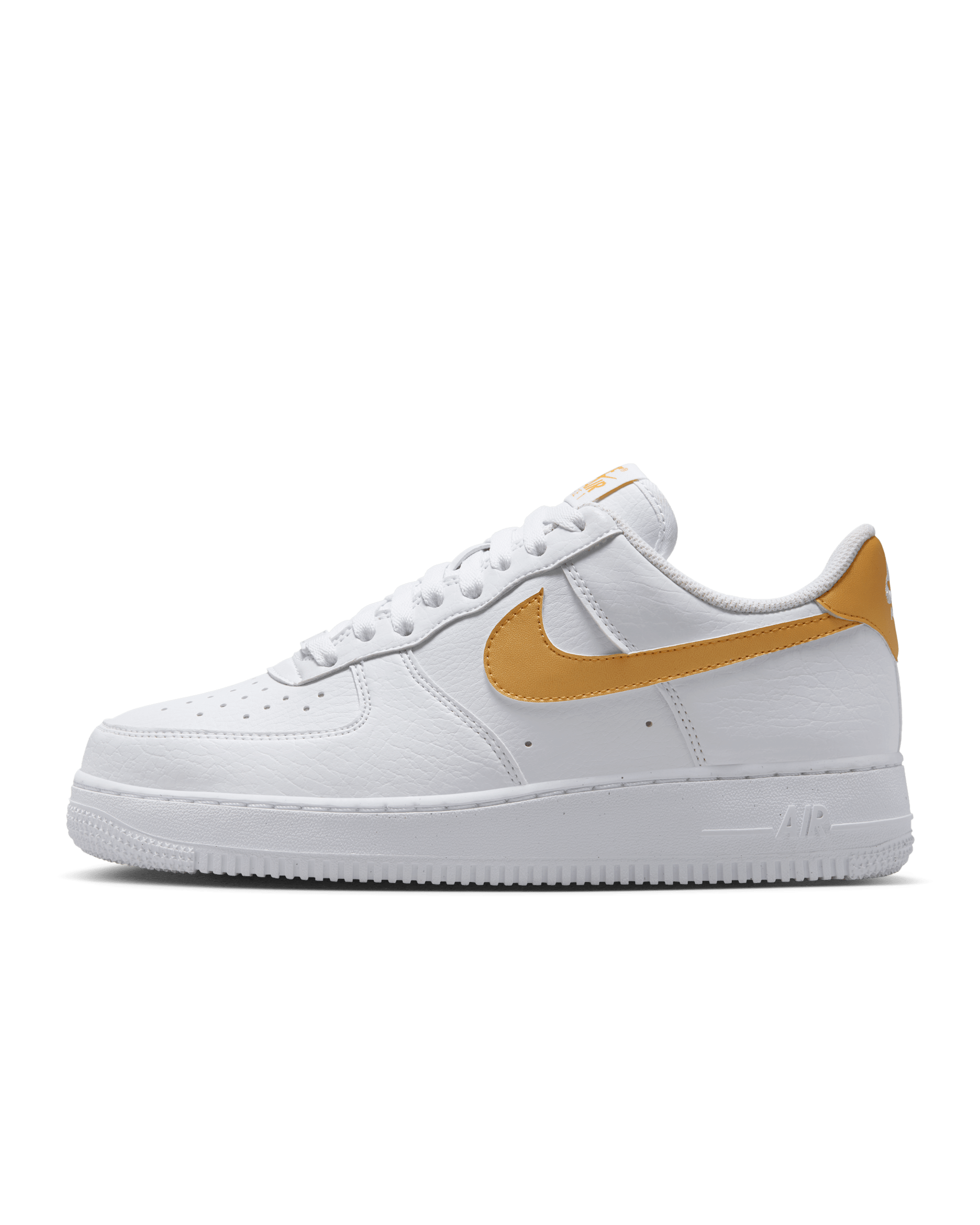 Nike Air Force 1 '07 Next Nature Women's Shoes - White/Metallic Gold