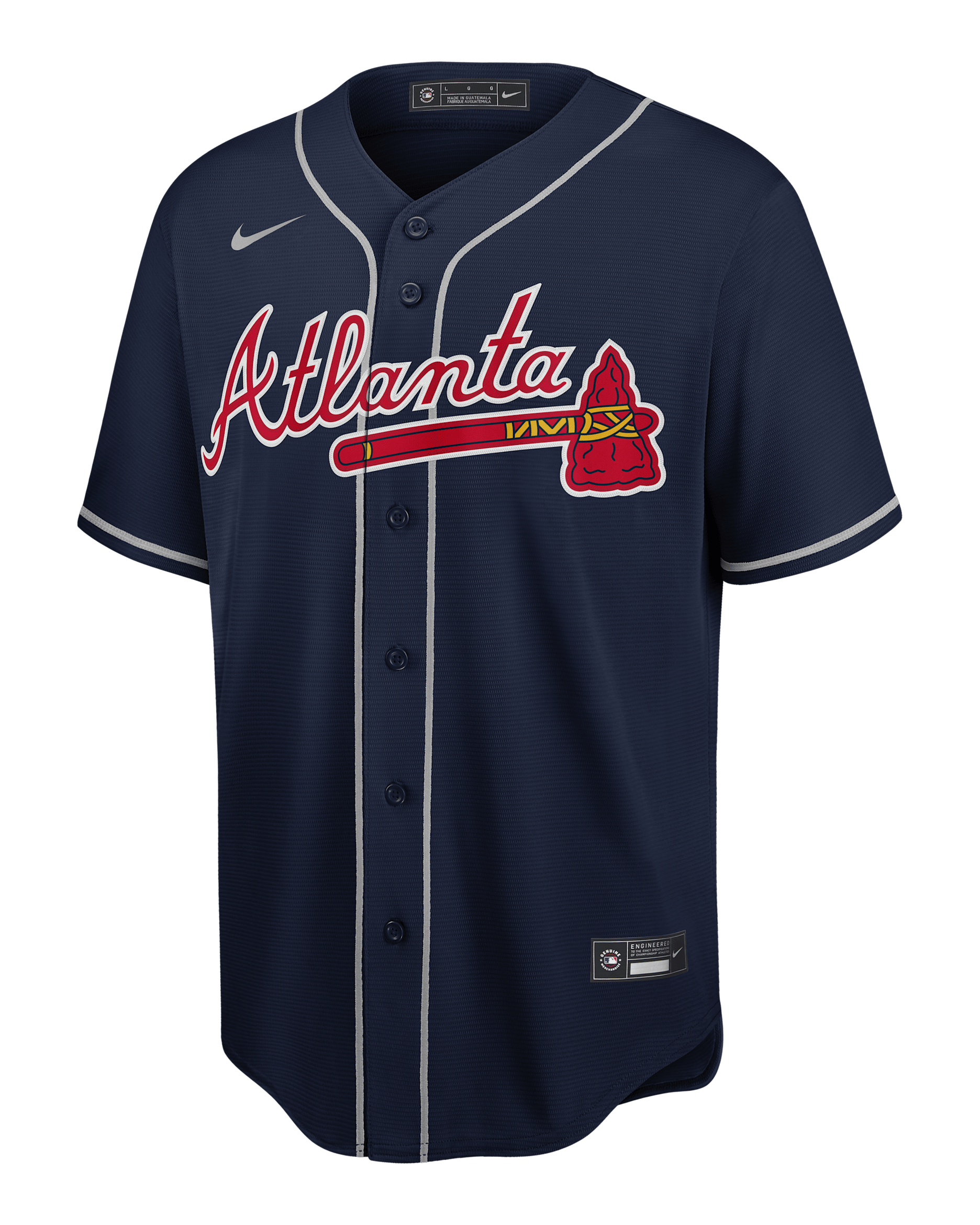 MLB Atlanta Braves (Ronald Acuña Jr.)Jersey de béisbol Replica para hombre - Azul marino
