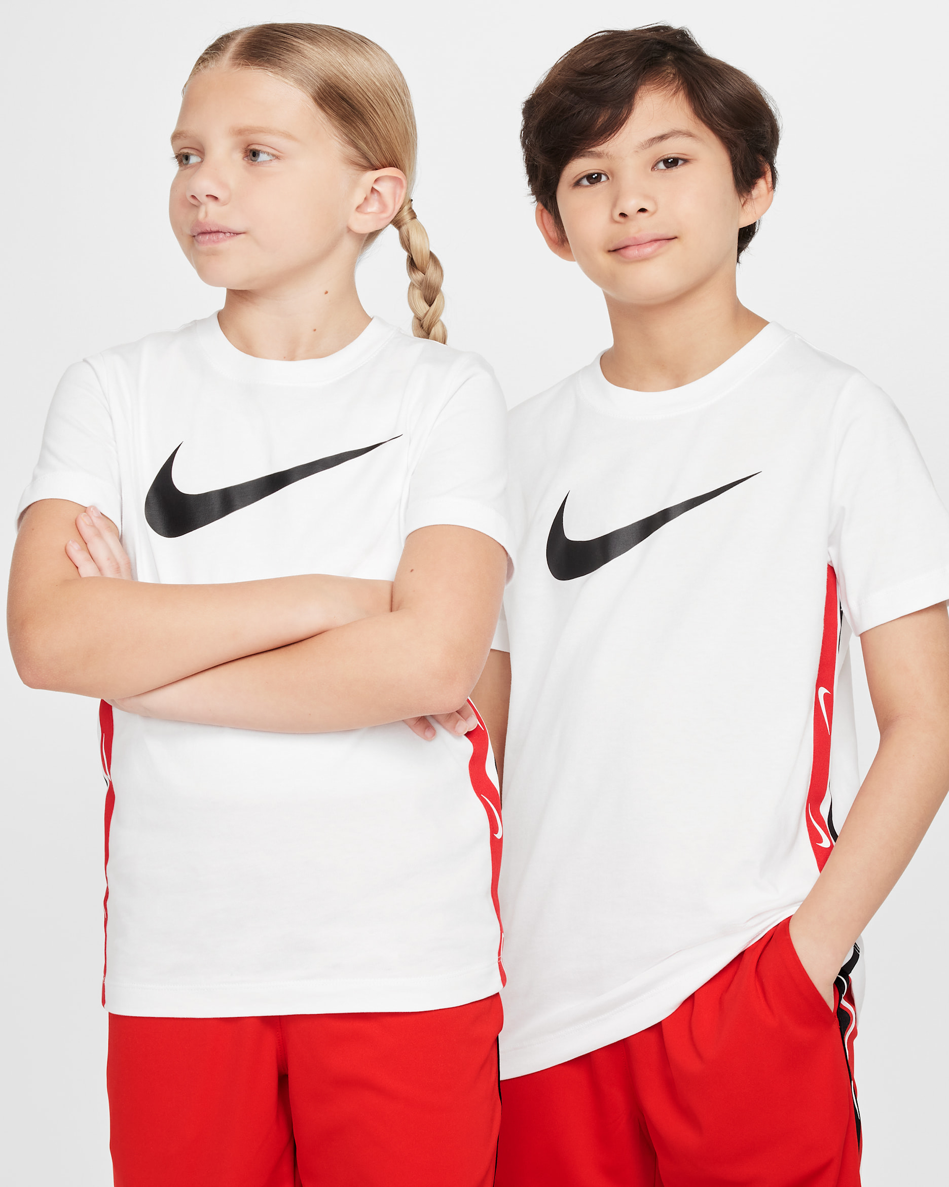 Nike Sportswear Big Kids' T-Shirt - White
