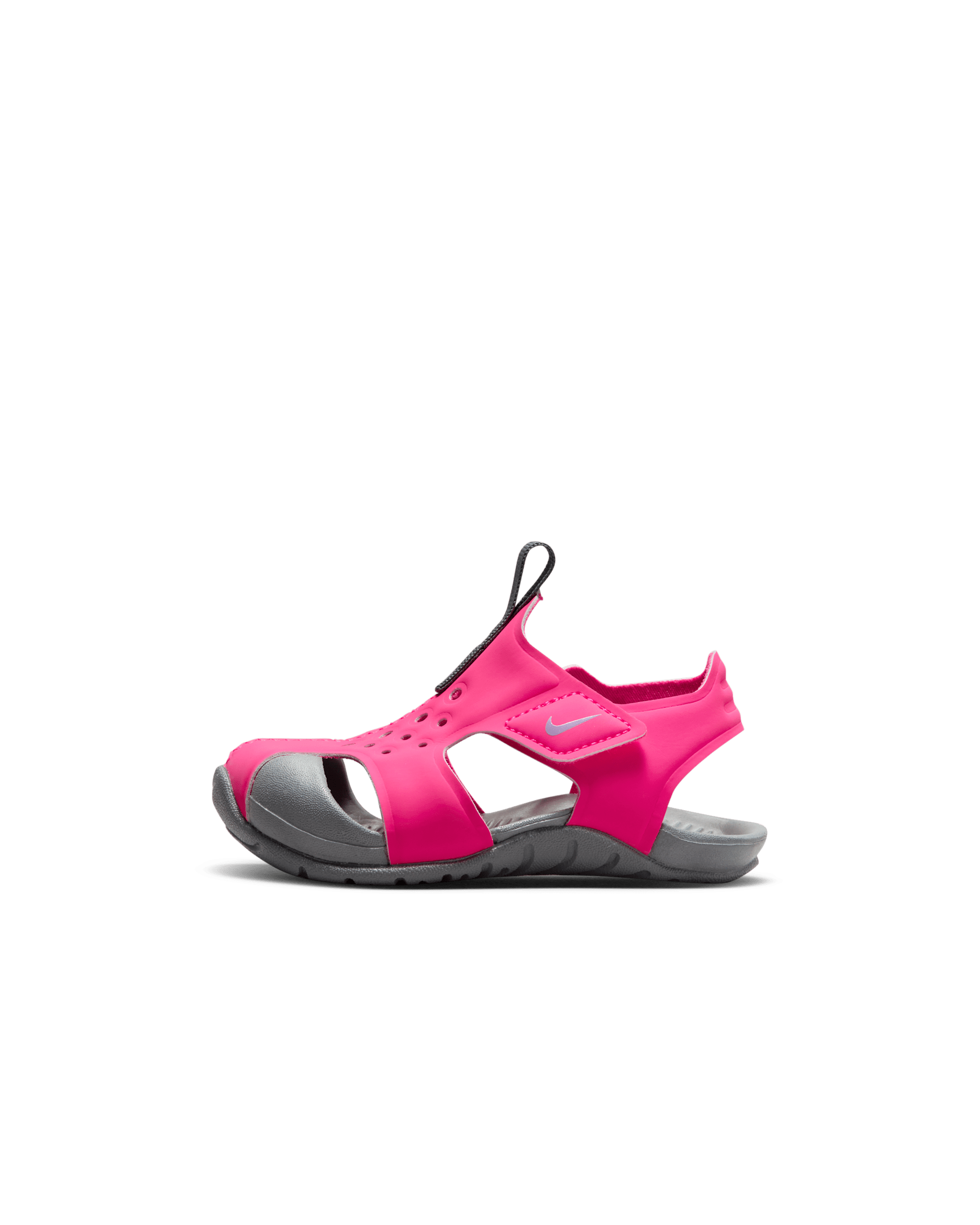 Badtoffla Nike Sunray Protect 2 för baby/små barn - Hyper Pink/Smoke Grey/Fuchsia Glow