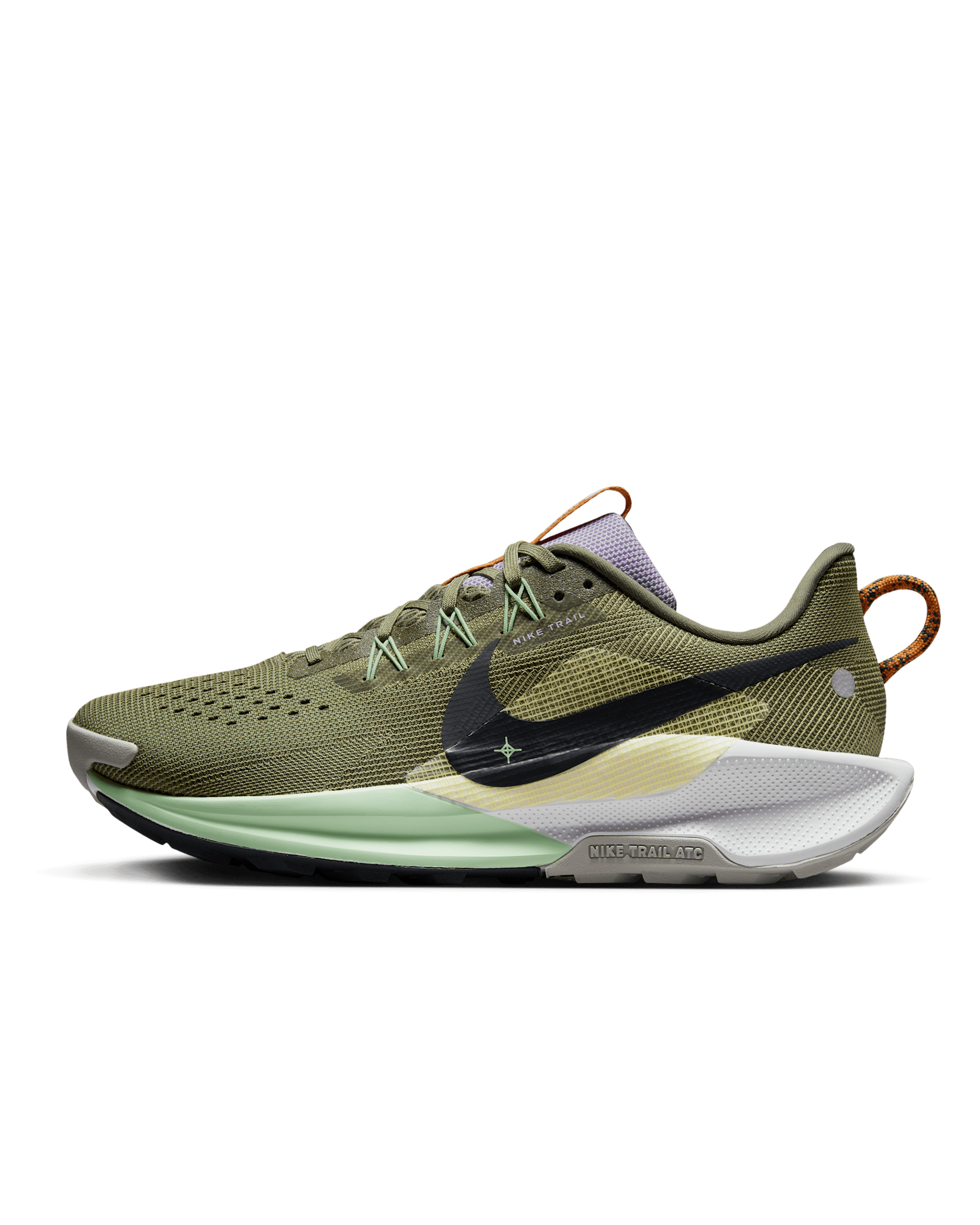 Nike Pegasus Trail 5 Men's Trail-Running Shoes - Medium Olive/Neutral Olive/Vapour Green/Anthracite