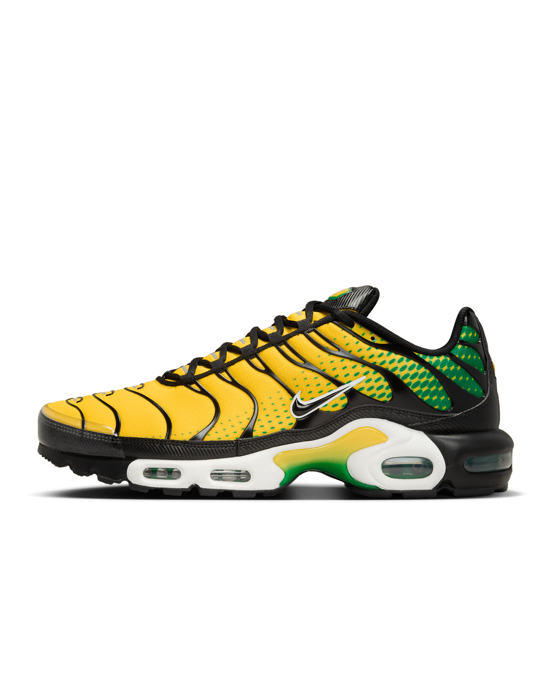 Nike Air Max Plus sko til herre - Varsity Maize/Pine Green/Hvit/Svart