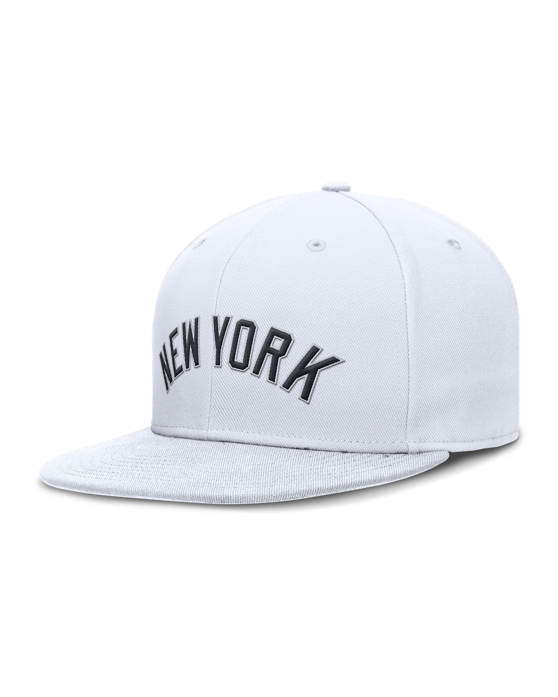 New York Yankees True Men's Nike Dri-FIT MLB Fitted Hat - White