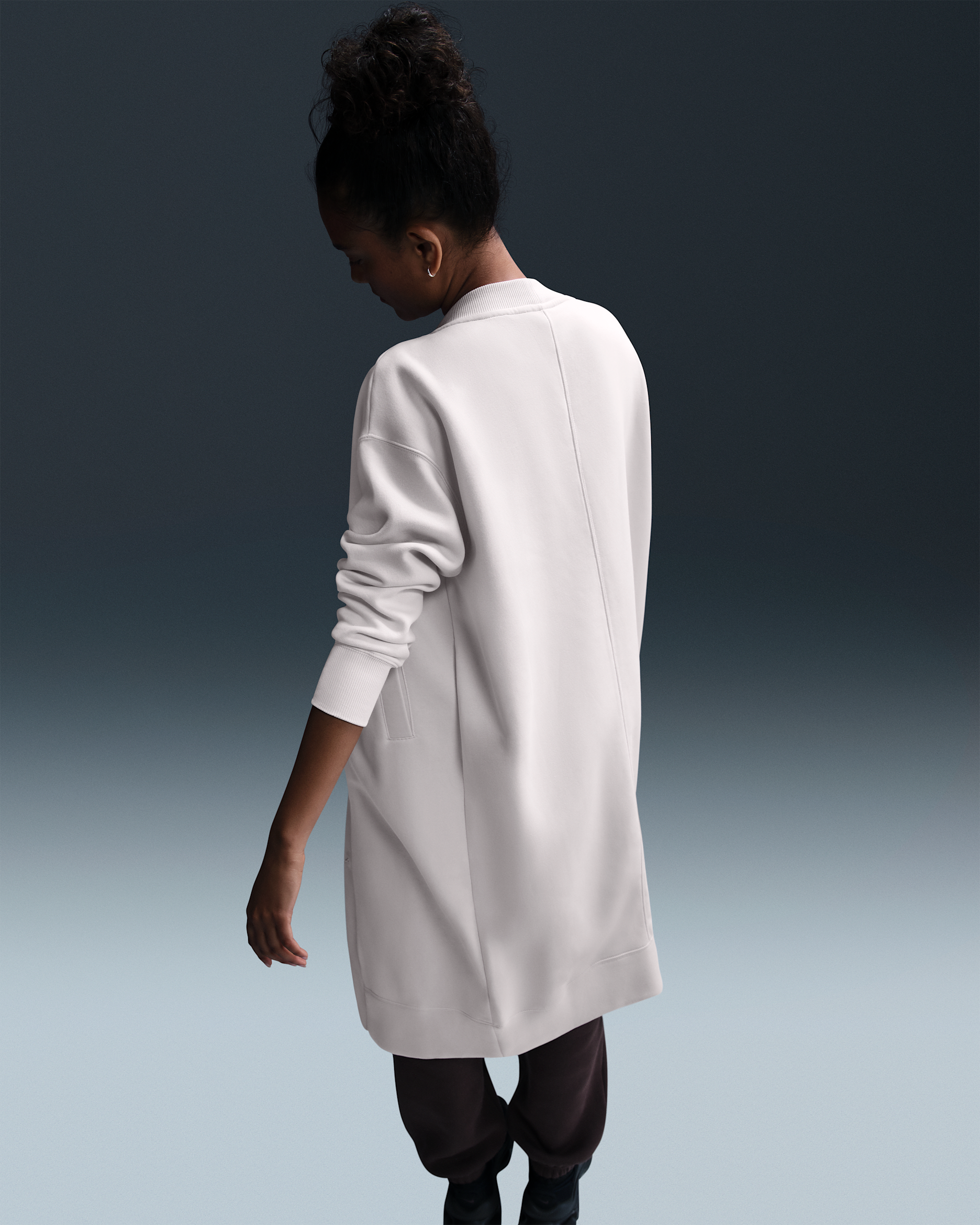 Nike Sportswear Phoenix Fleece Women's Oversized Long Cardigan