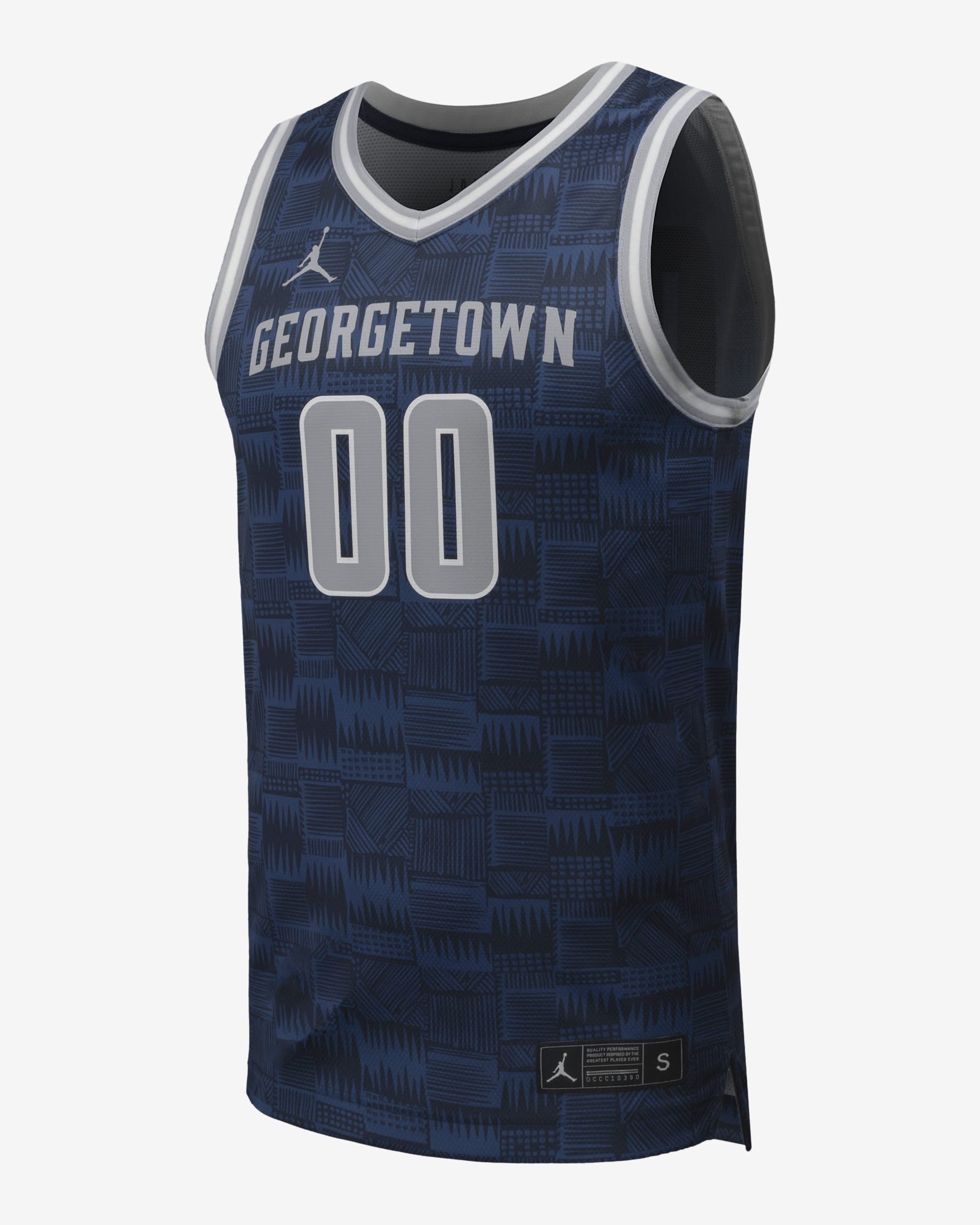 Georgetown Men's Basketball Nike College Replica Jersey - College Navy