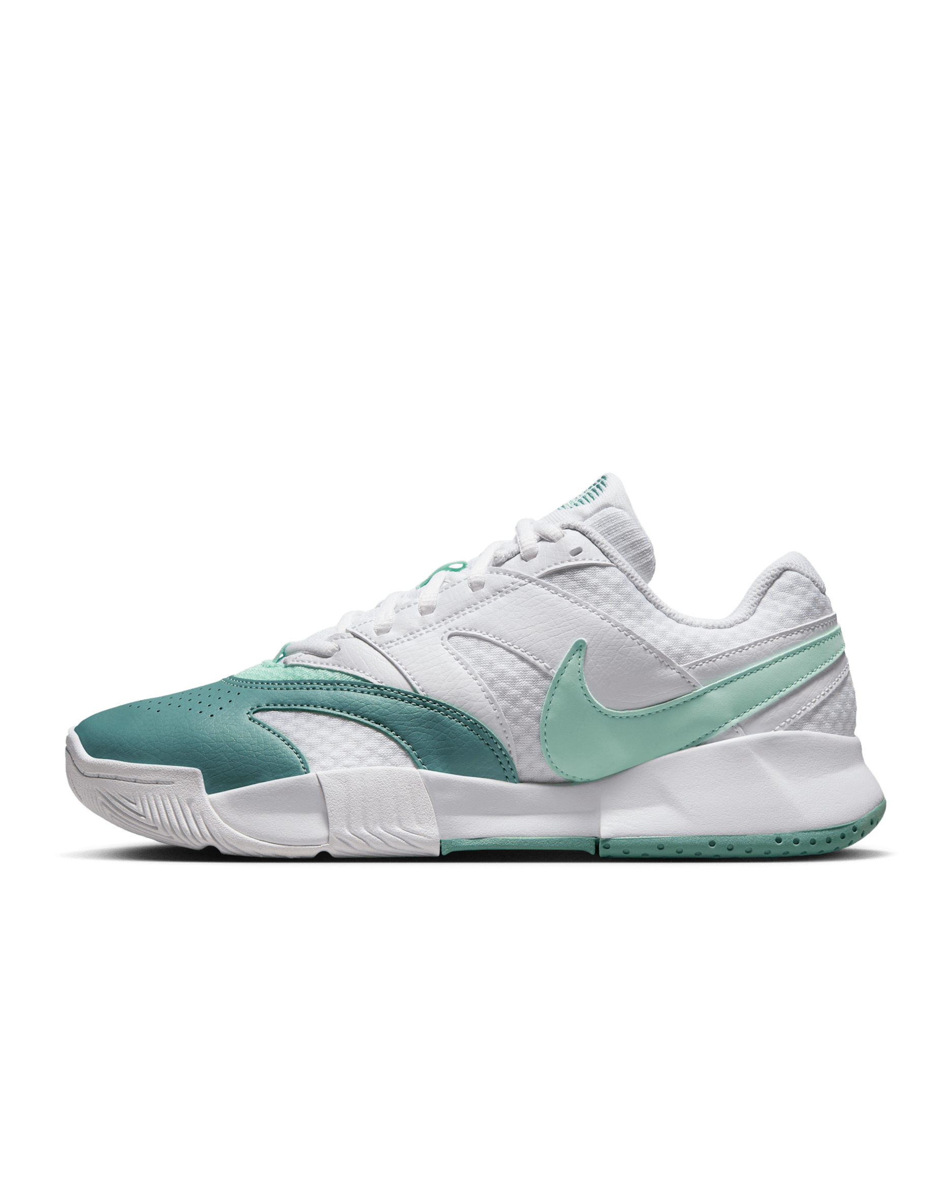 รองเท้าเทนนิสผู้หญิง NikeCourt Lite 4 - ขาว/Cannon/Mint Foam