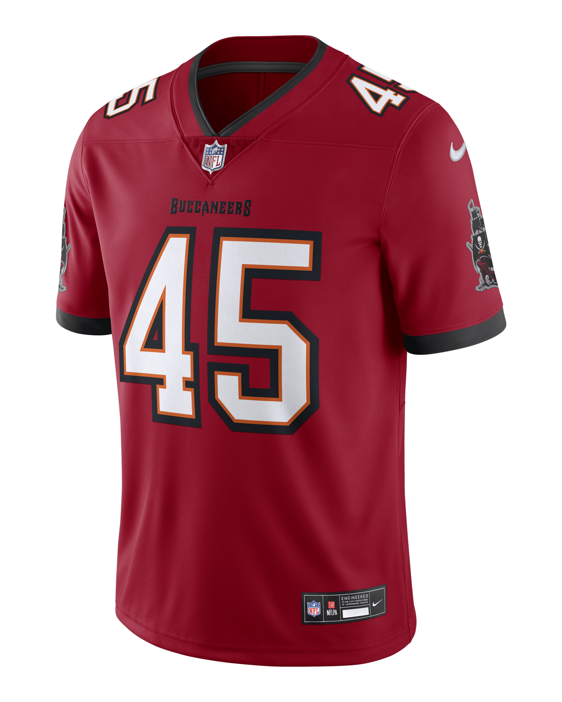 Jersey de fútbol americano Nike Dri-FIT de la NFL Limited para hombre Devin White Tampa Bay Buccaneers - Rojo