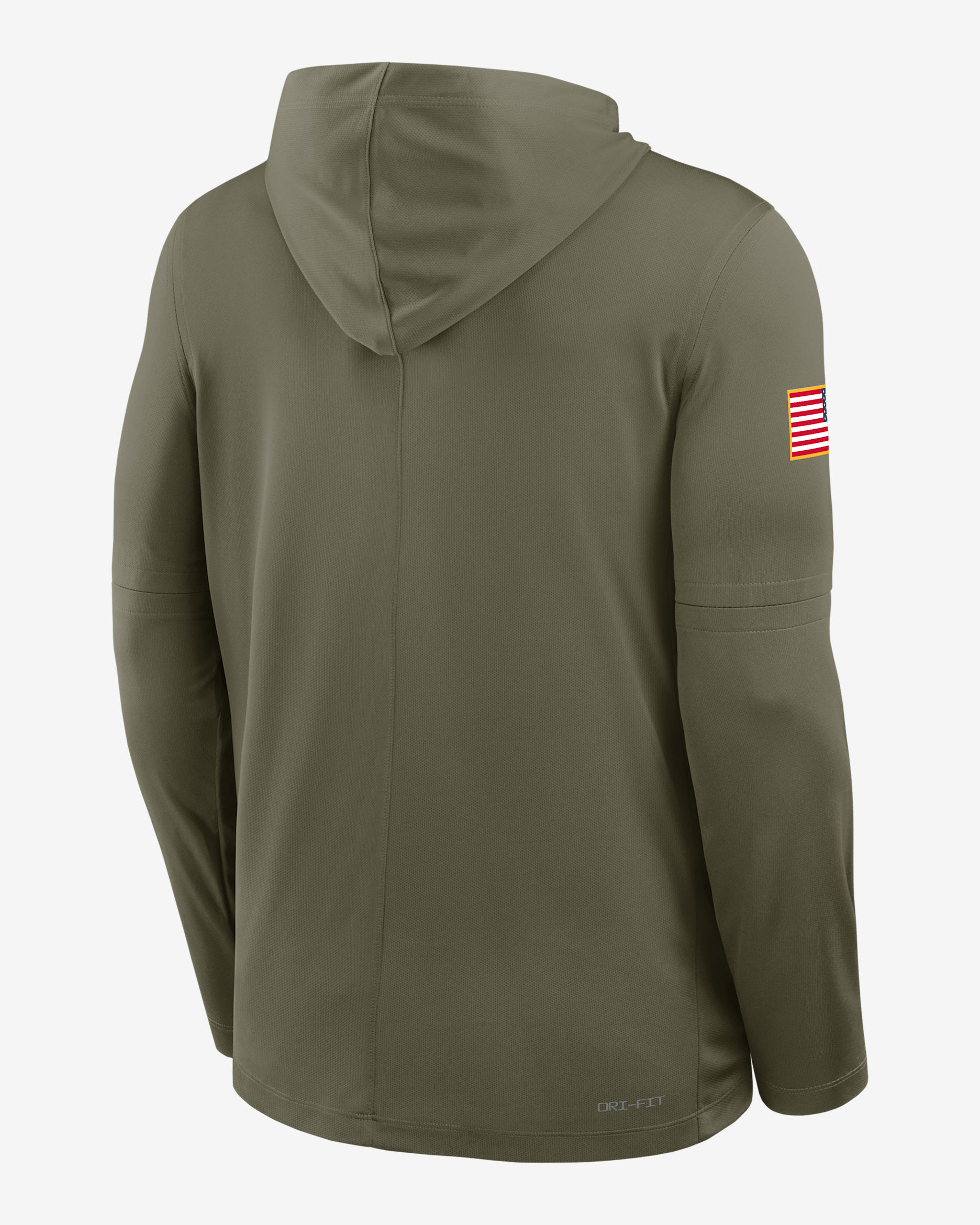 Georgia 2025 Military Appreciation Men's Nike Dri-FIT College Long-Sleeve Hooded Top