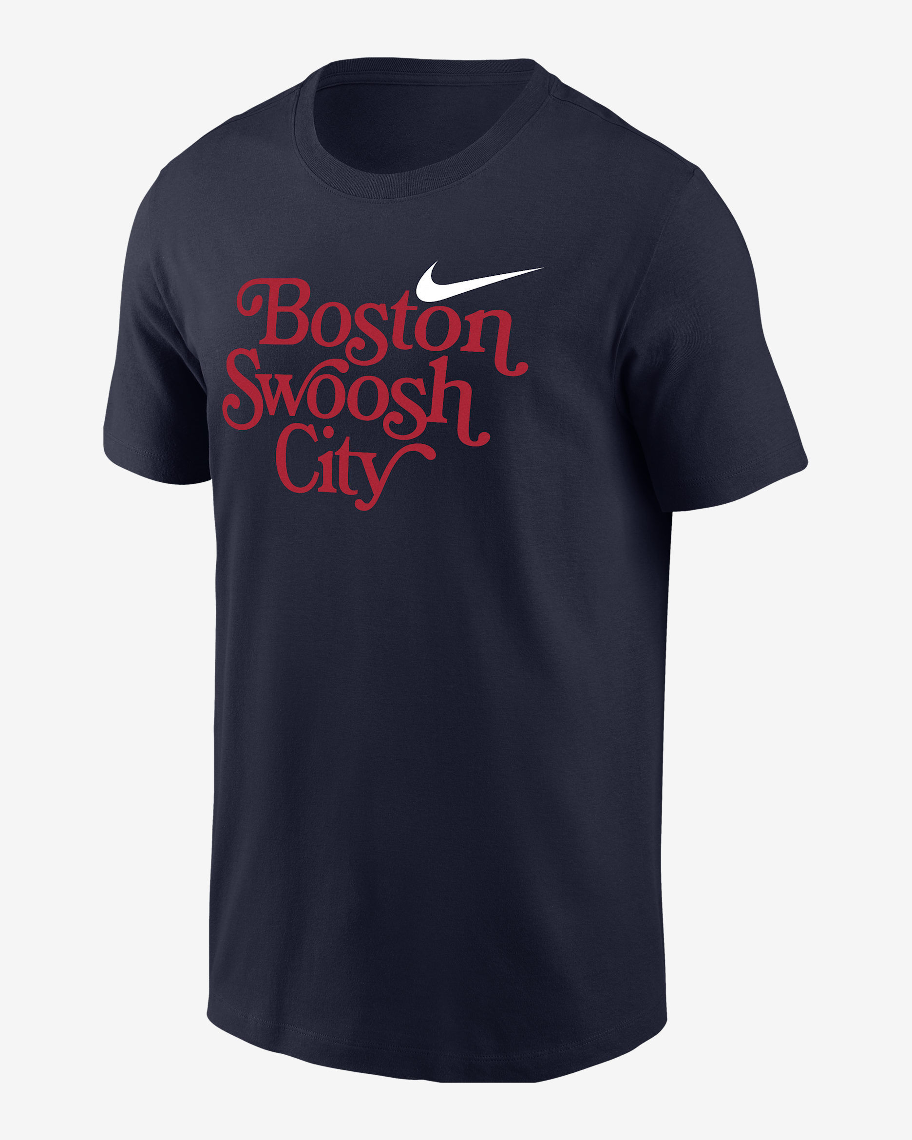 Nike Swoosh Cities Men's Boston Short-Sleeve T-Shirt - College Navy