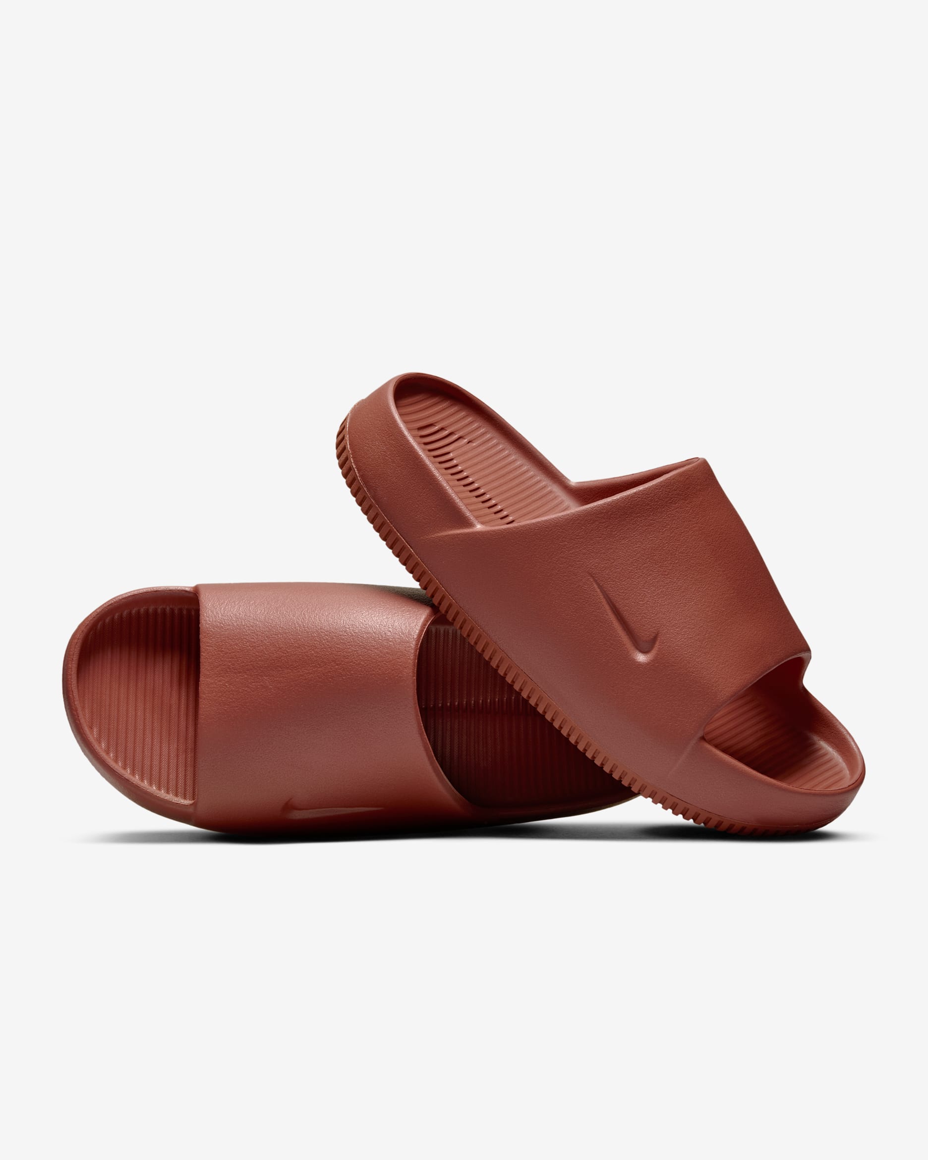 Nike Calm Women's Slides - Rugged Orange/Rugged Orange