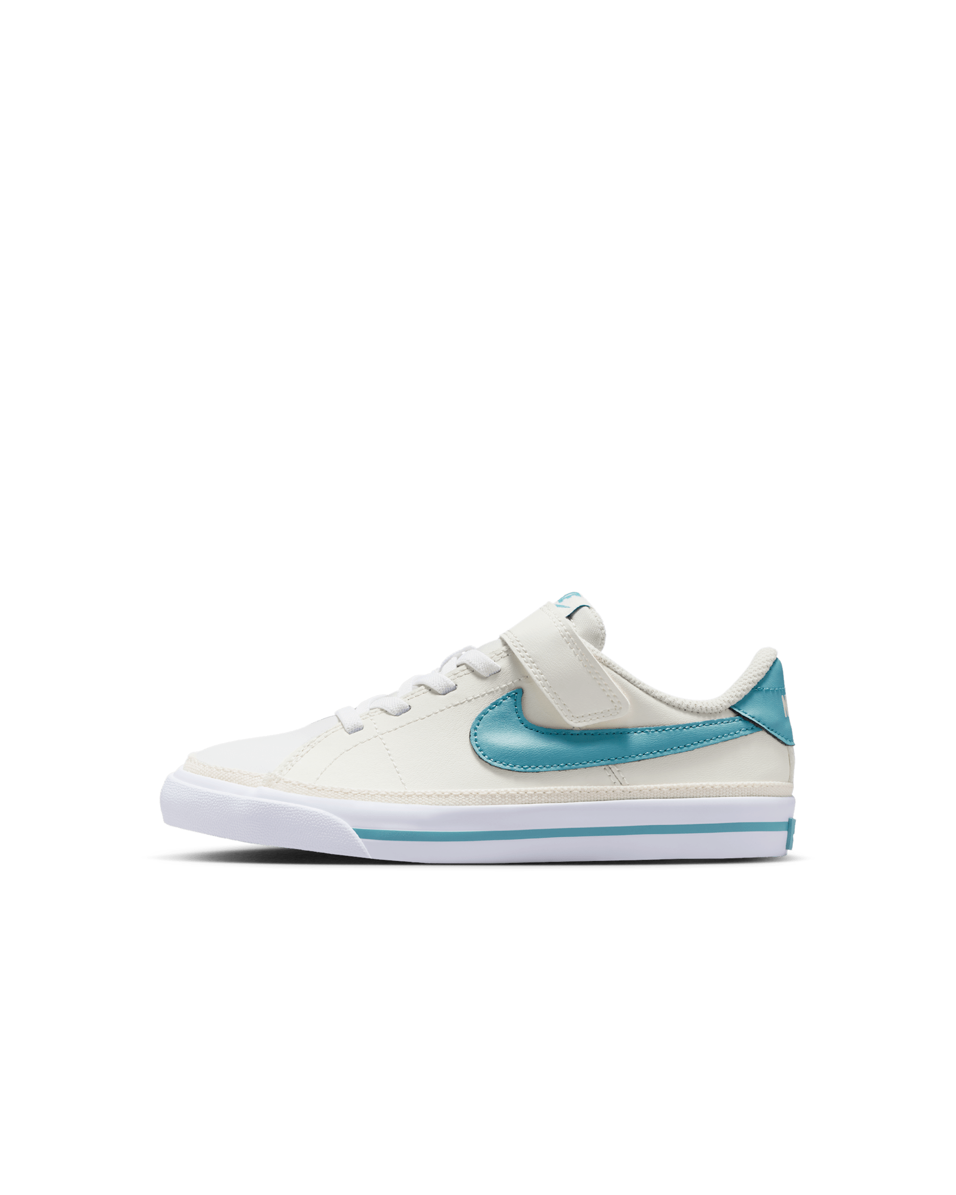 Tenis para niños de preescolar Nike Court Legacy - Vela/Blanco/Denim turquesa