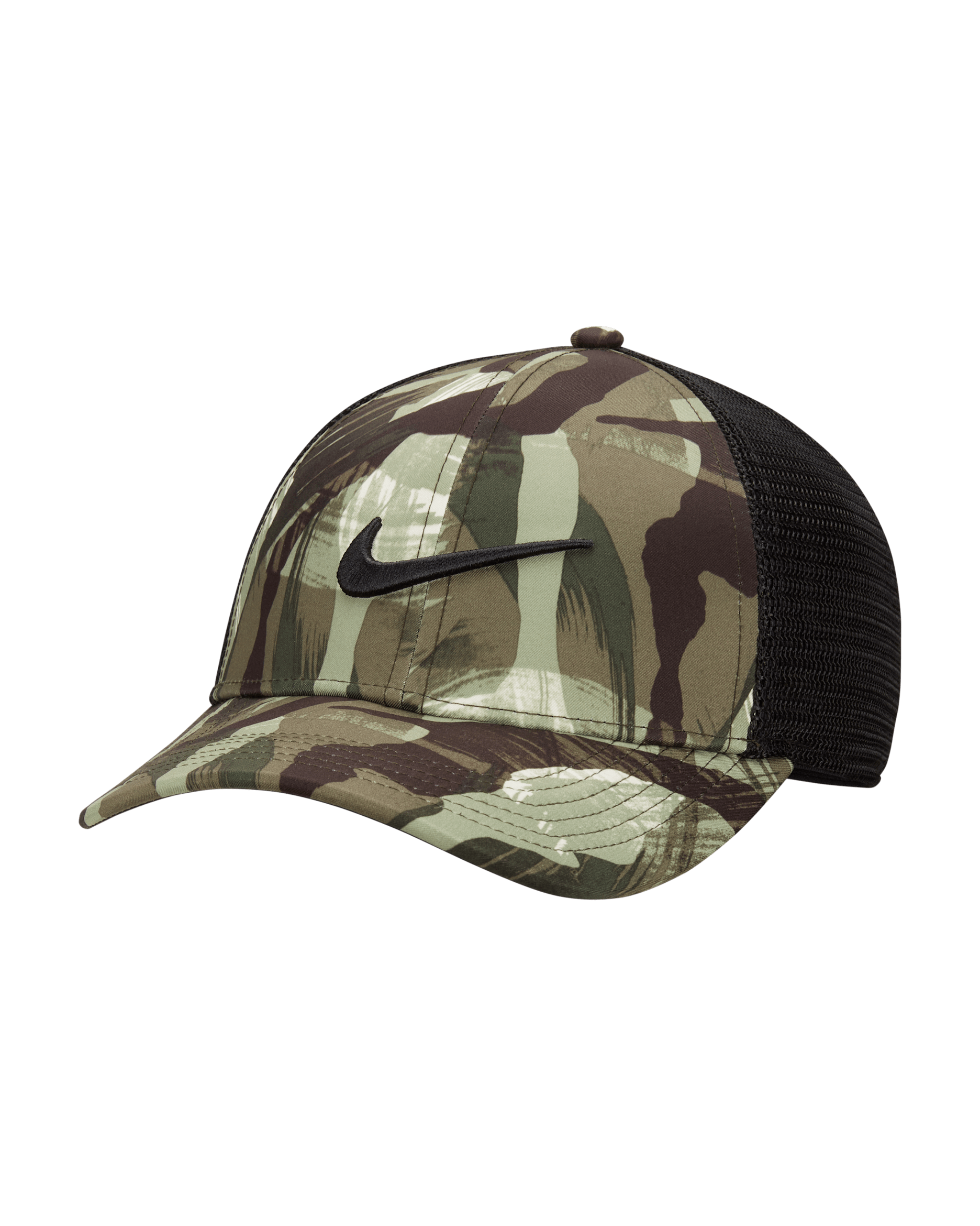 Nike Dri-FIT AeroBill Legacy91 Camo Training Cap - Black/Black