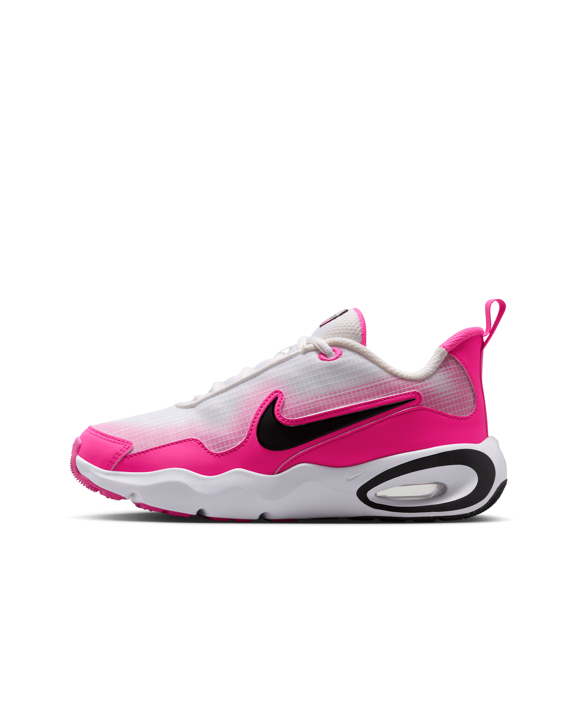 Nike Air Max Nova kinderschoenen - Wit/Laser Fuchsia/Zwart