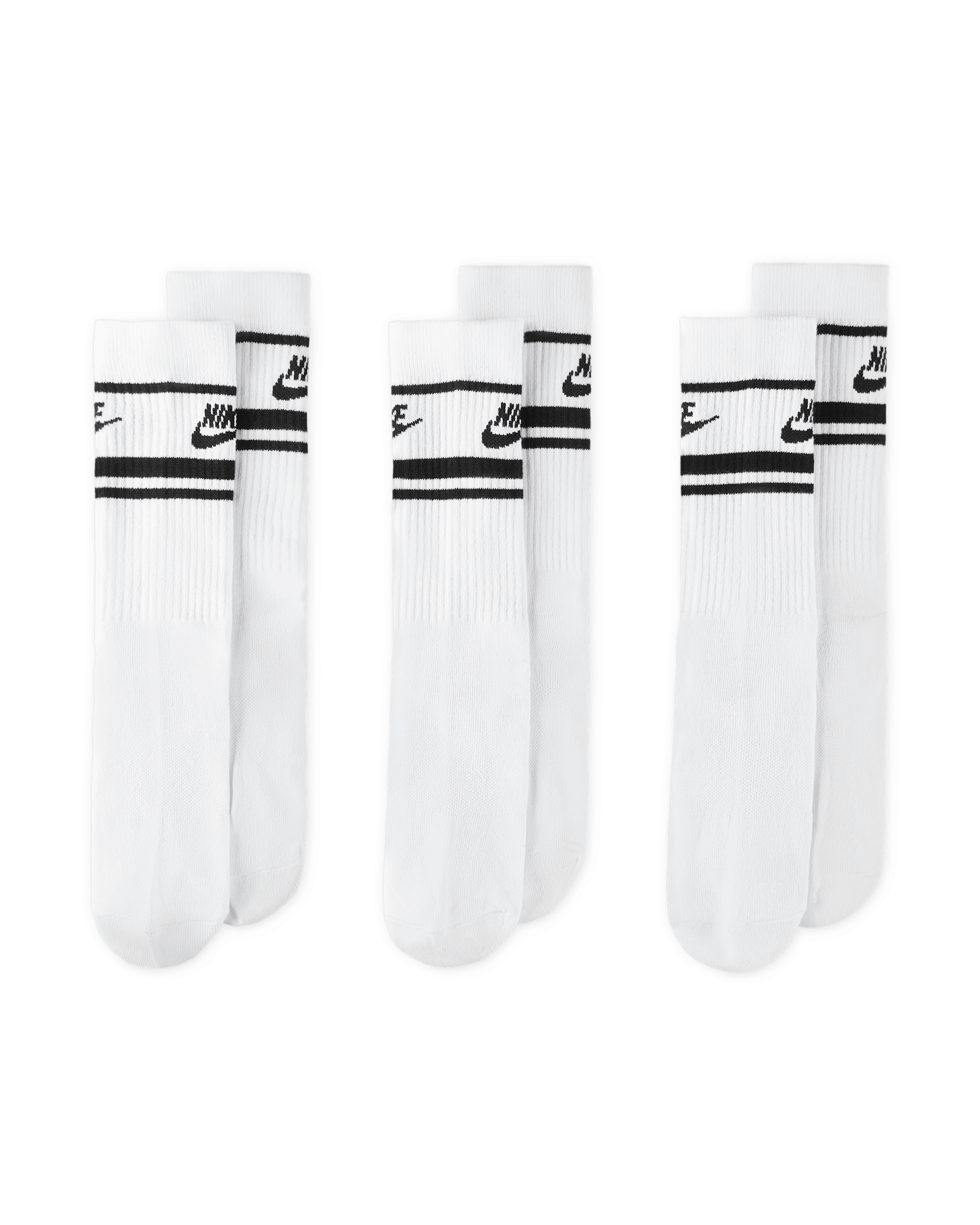 Nike Sportswear Dri-FIT Everyday Essential Crew Socks (3 Pairs)