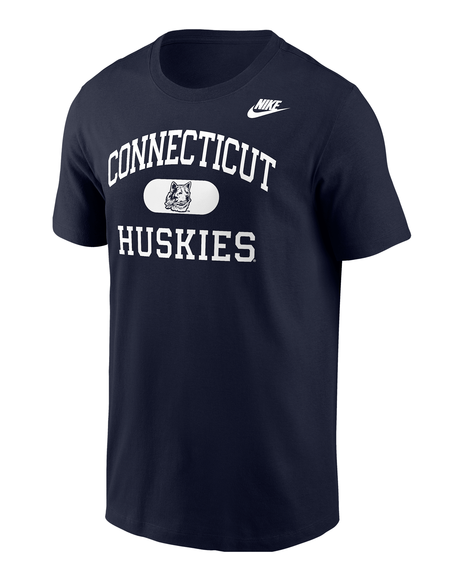 UConn Huskies Men's Nike College T-Shirt - Navy