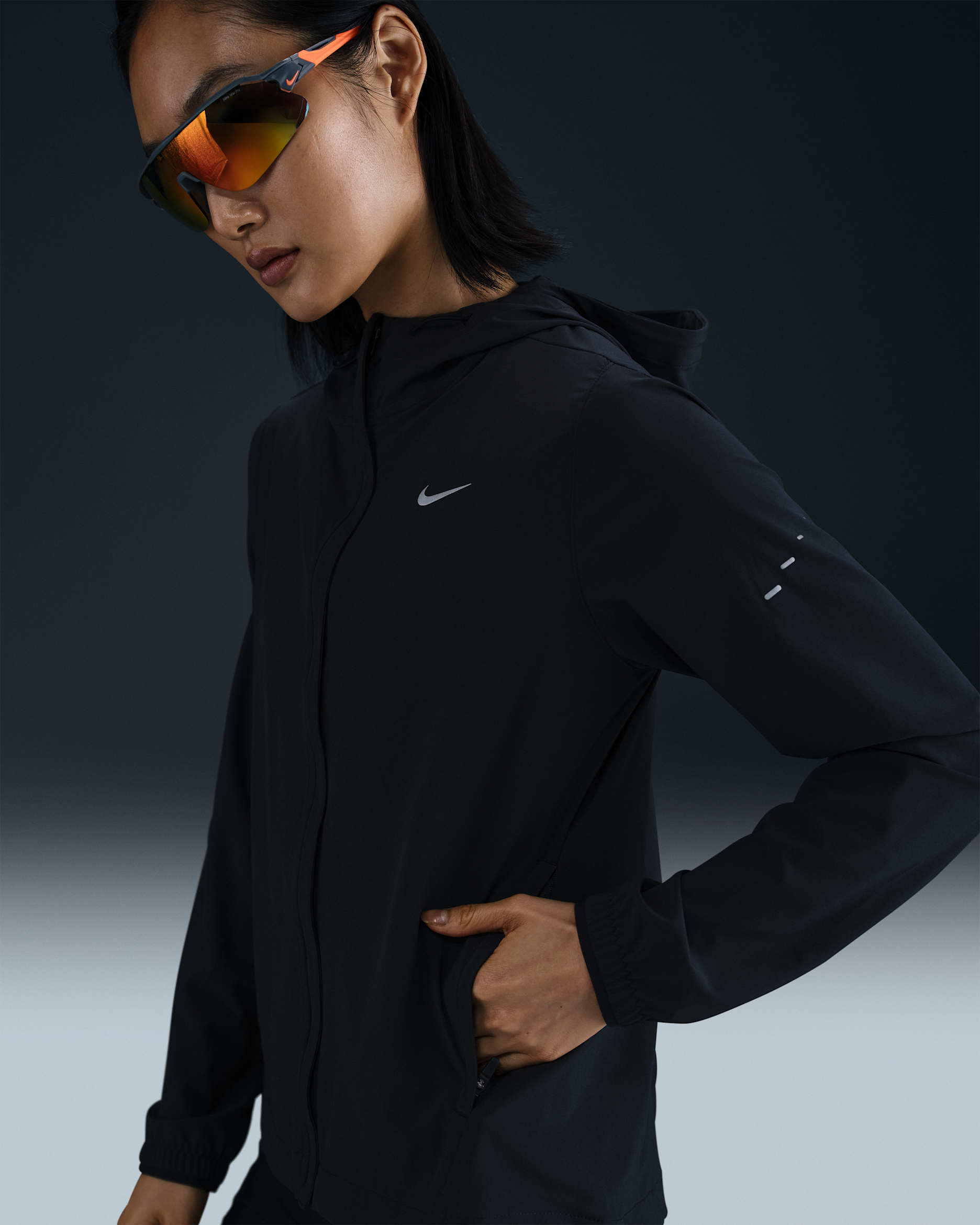 Nike Swift Women's Repel Packable Running Jacket - Black