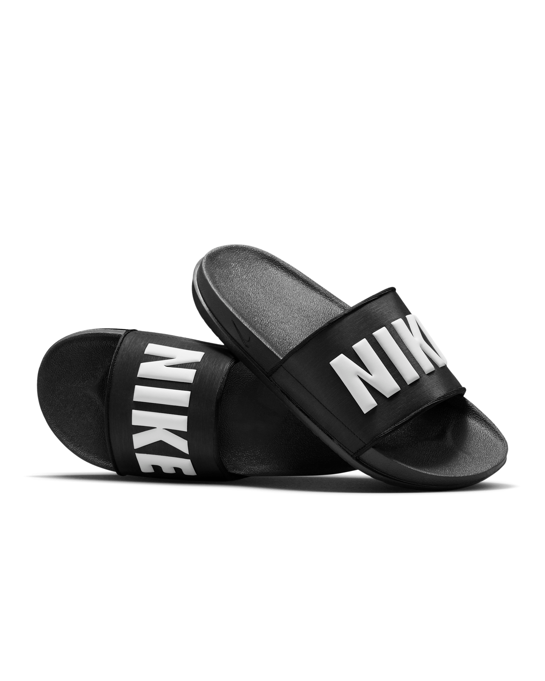 Nike Offcourt Men's Slides - Black/Black/White