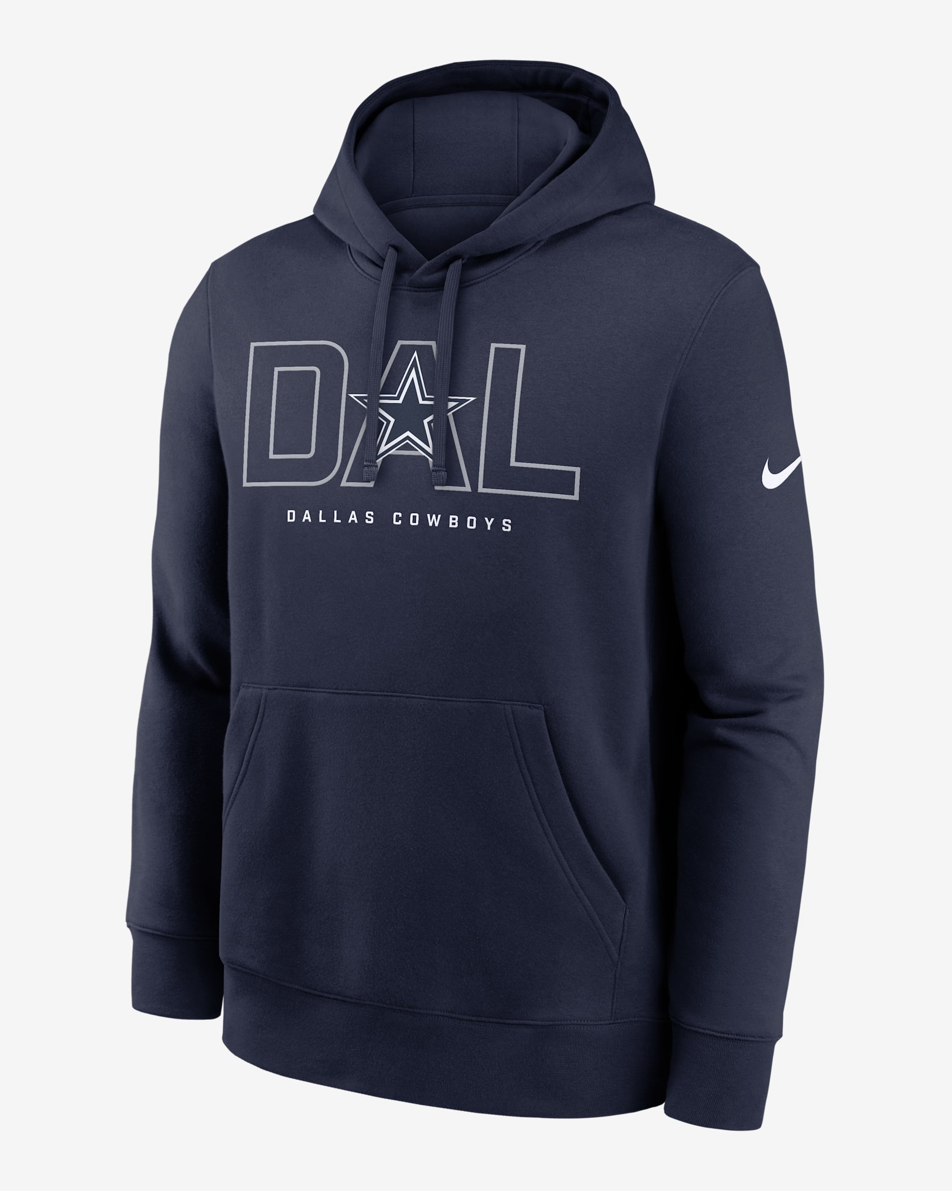 Dallas Cowboys Busted Play Club Men's Nike NFL Pullover Hoodie - Navy