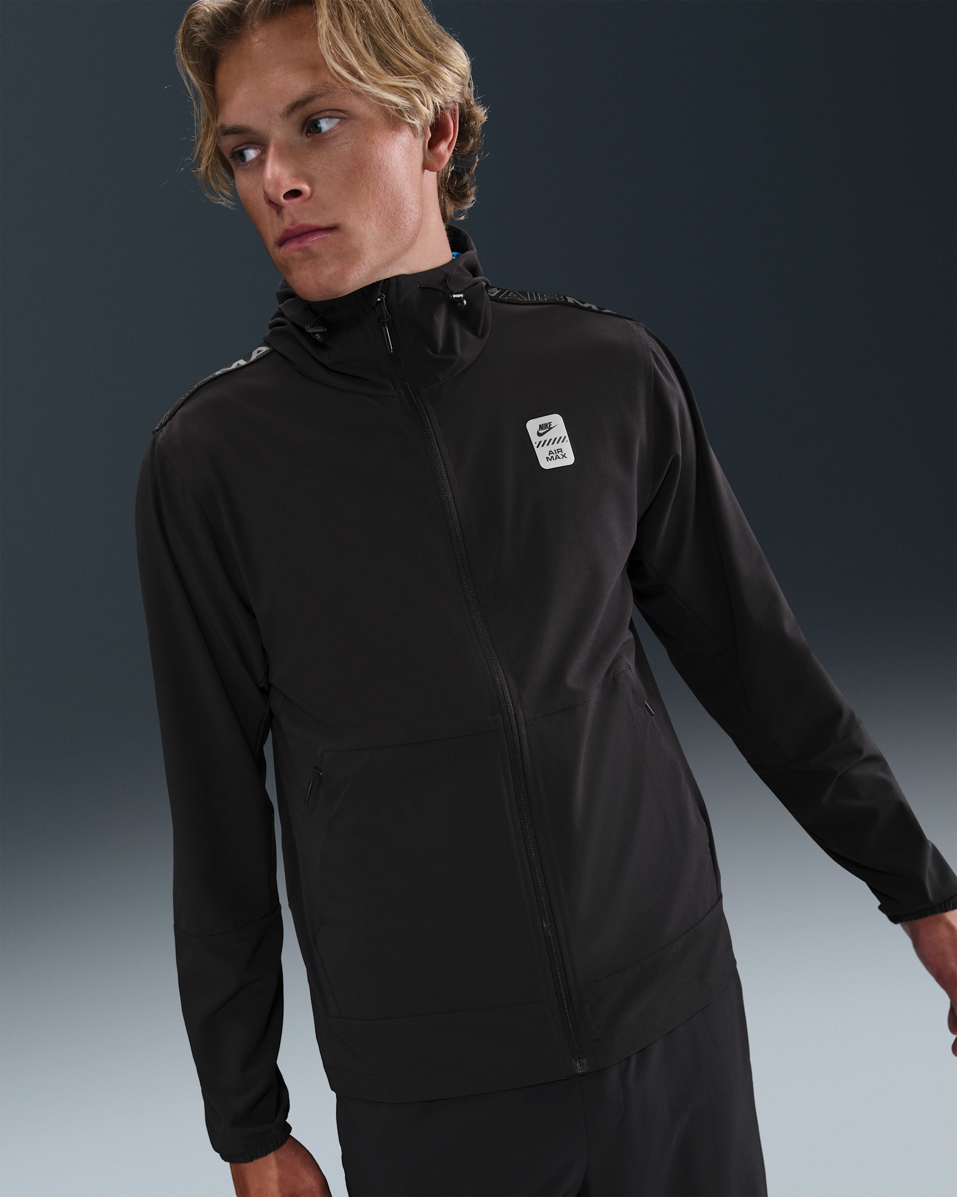 Nike Air Max Men's Woven Jacket - Black