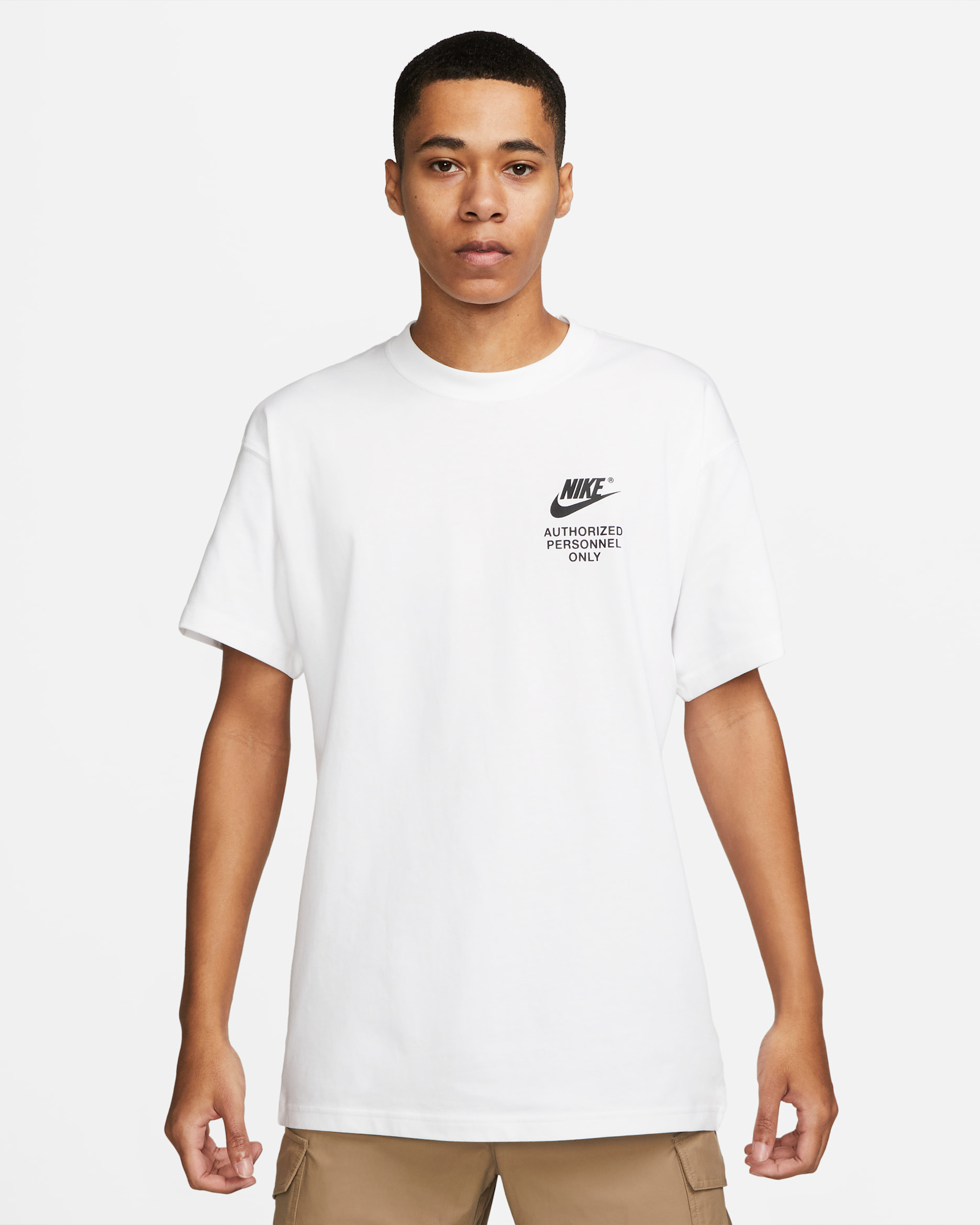 Nike Sportswear Herren-T-Shirt - Weiß