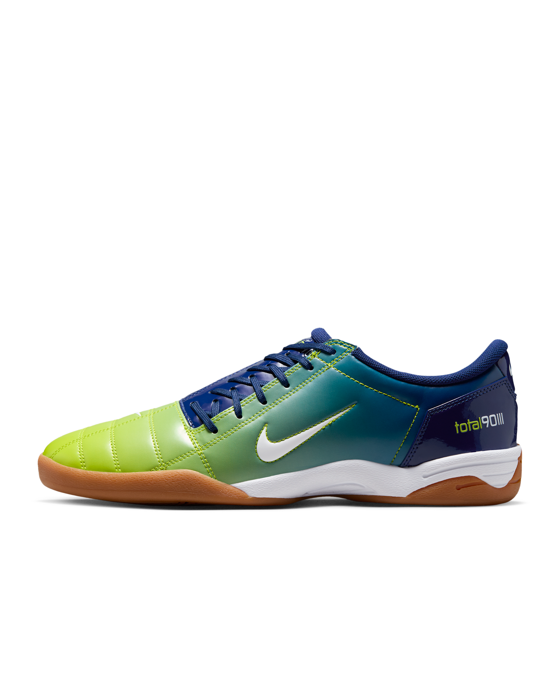Pánské boty Nike Total 90 - Blue Void/Atomic Green/Gum Medium Brown/Bílá