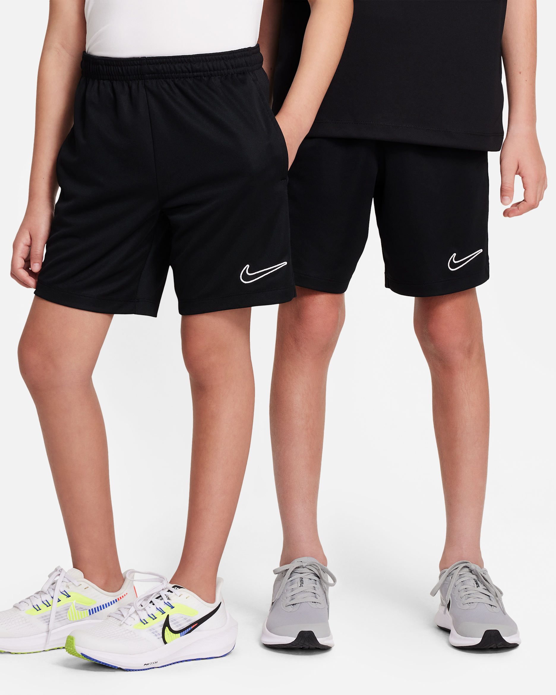 Nike Trophy23 Big Kids' Dri-FIT Training Shorts - Black/Black/White
