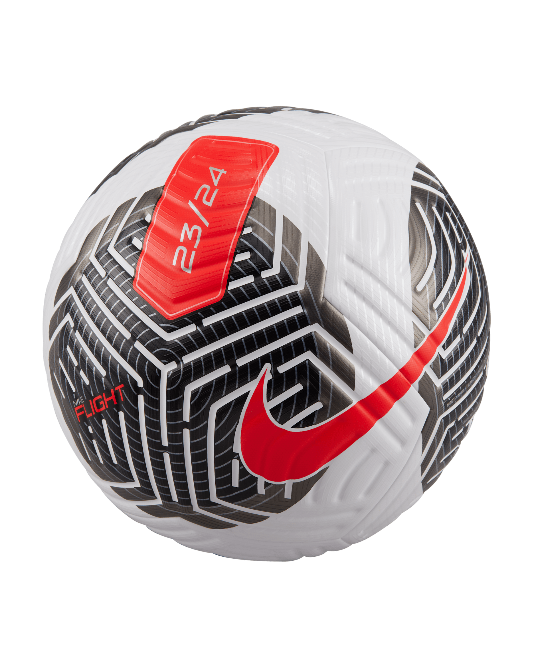 Balón de fútbol Nike Flight - Blanco/Negro/Carmesí brillante