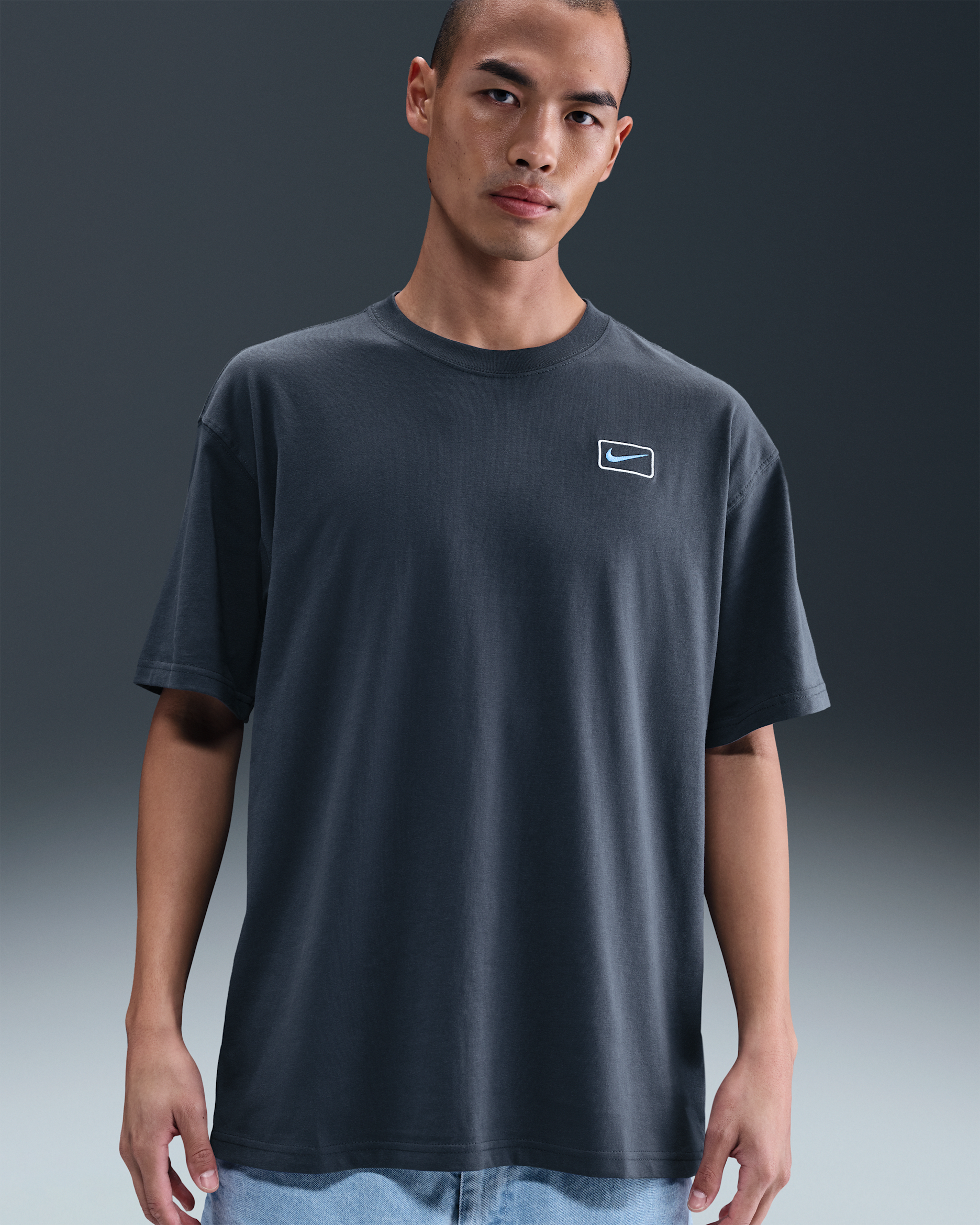 ナイキ スポーツウェア メンズ Tシャツ - サンダーブルー