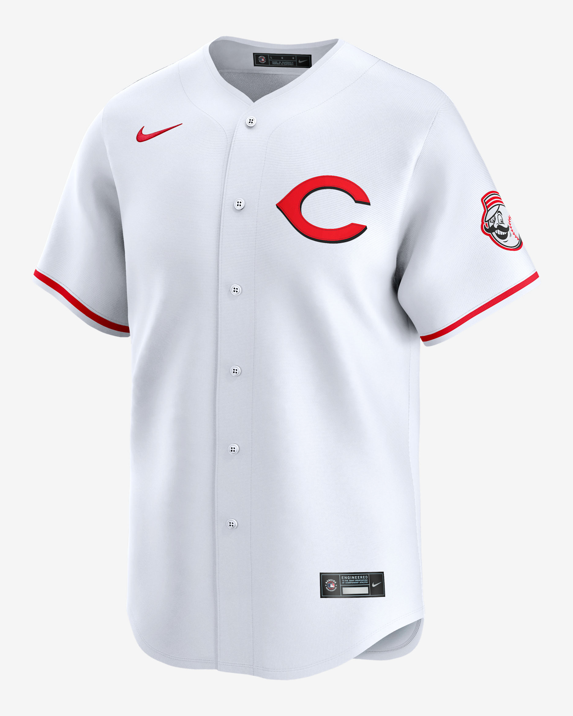 Elly De La Cruz Cincinnati Reds Men's Nike Dri-FIT ADV MLB Limited Jersey - White