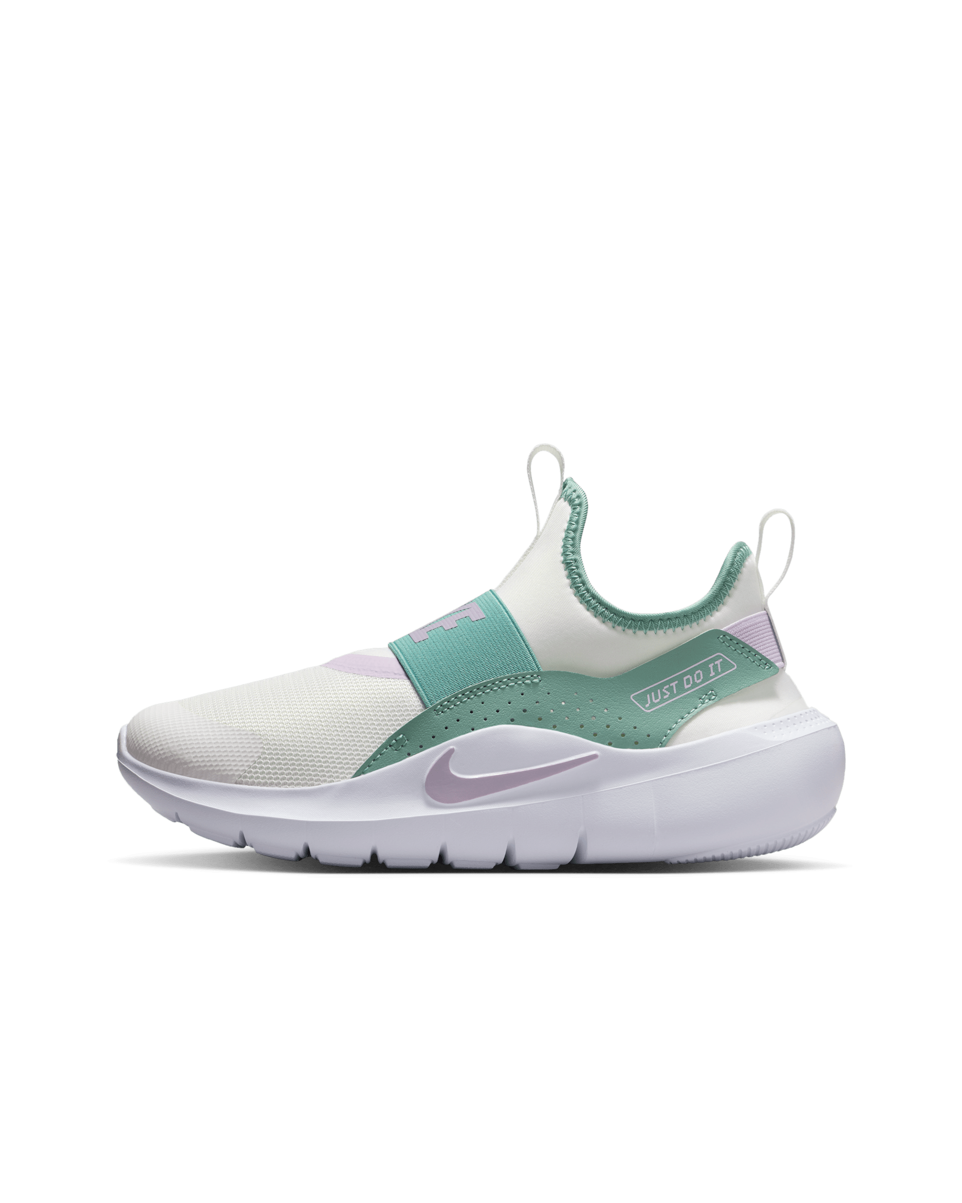 Nike Flex Runner 4 Big Kids' Running Shoes - Summit White/Cannon/Doll