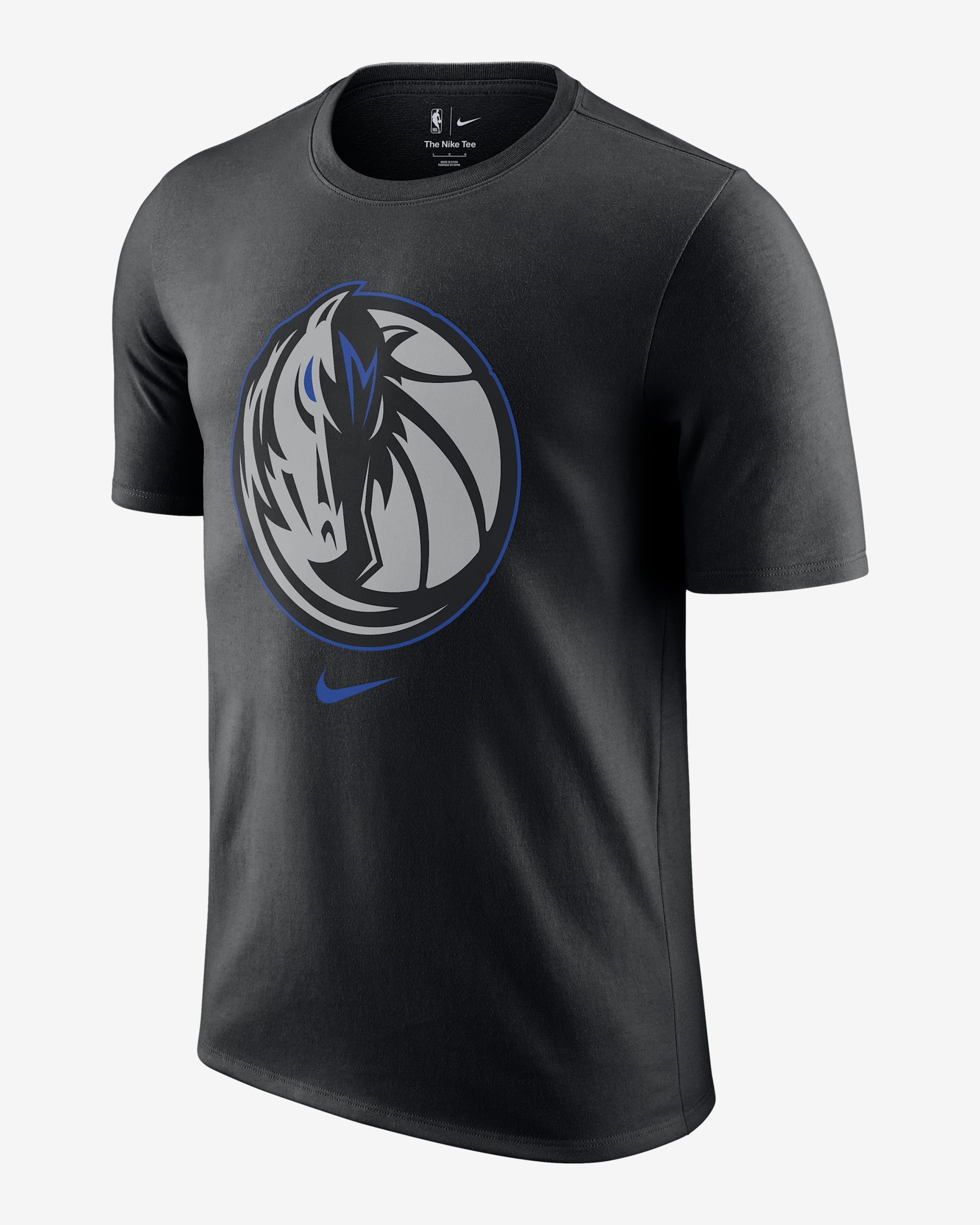 Dallas Mavericks Essential City Edition Men's Nike NBA T-Shirt - Black