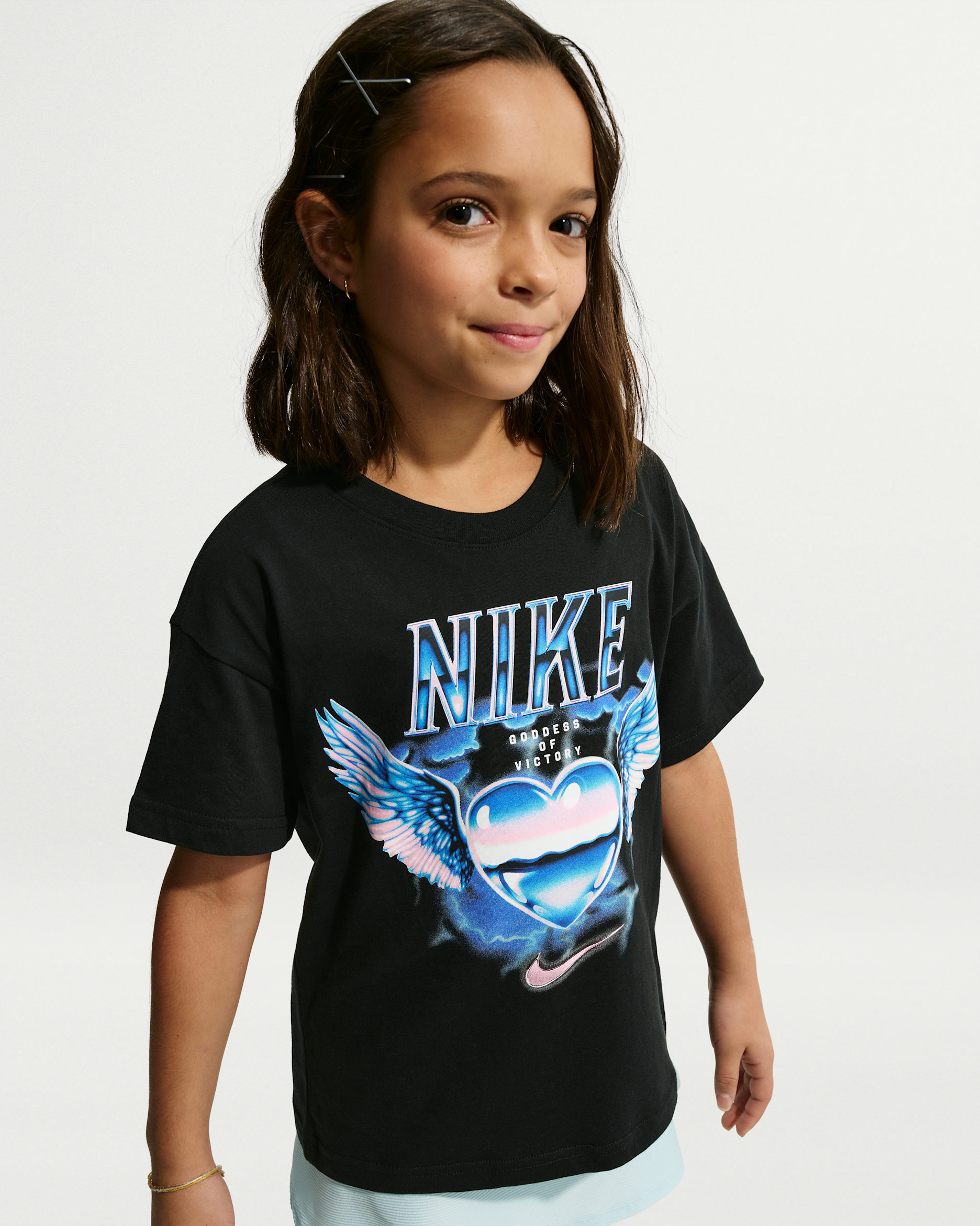 Nike Sportswear Older Kids' T-Shirt - Black