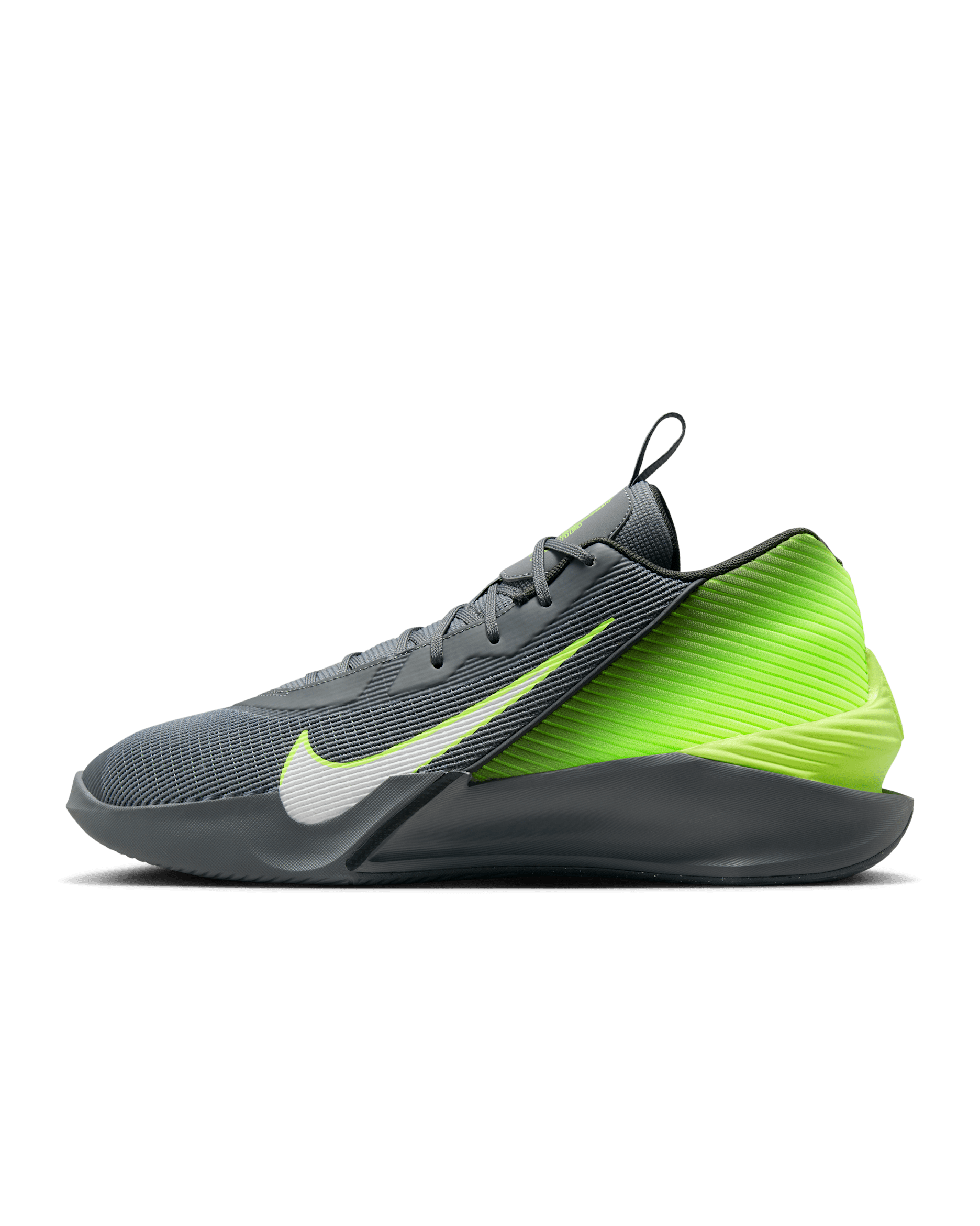 Buty do koszykówki Nike G.T. Jump Academy - Smoke Grey/Dark Smoke Grey/Volt/Biel