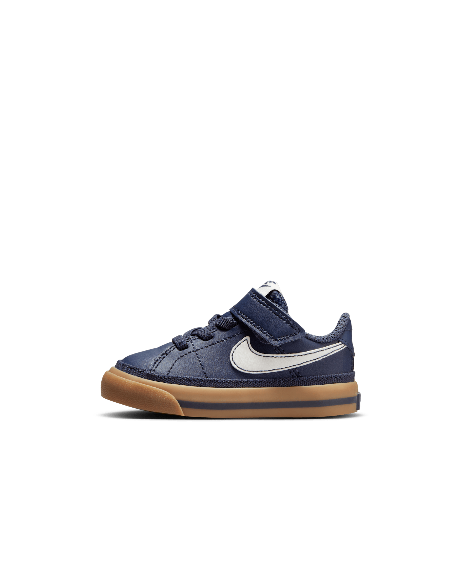 Nike Court Legacy Baby/Toddler Shoes - Thunder Blue/Gum Light Brown/Sail