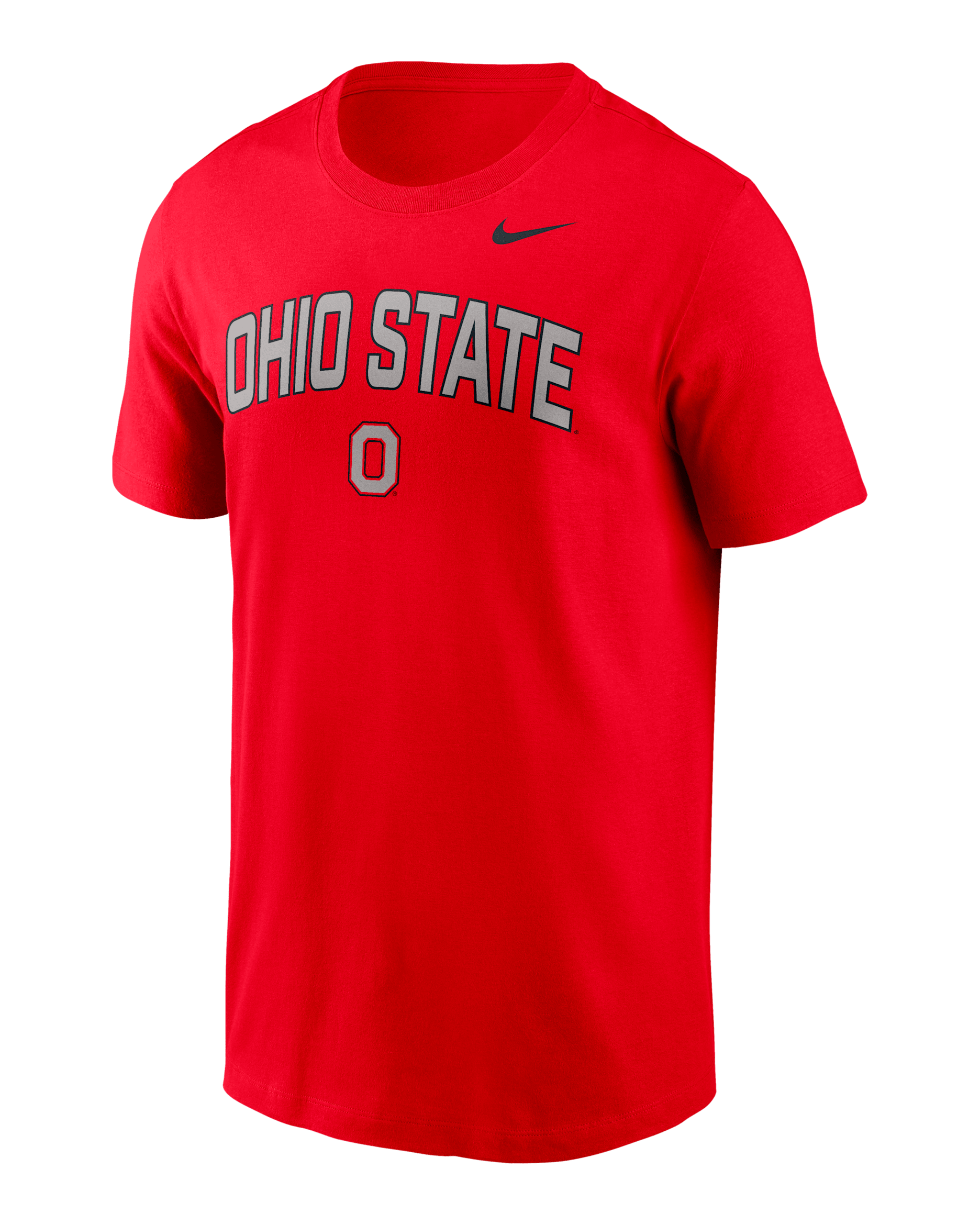 Ohio State Primetime Arch Stack Men's Nike College T-Shirt - University Red
