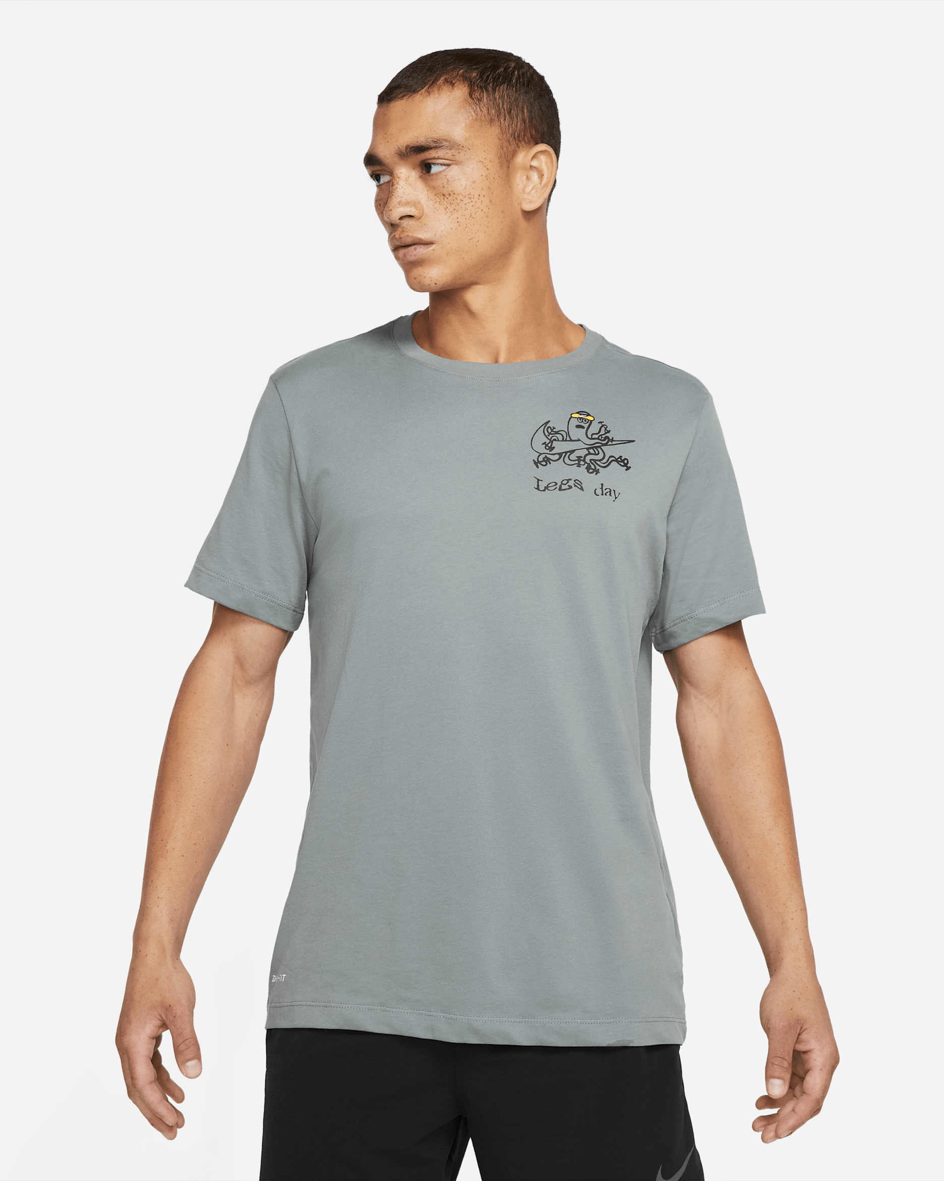 Nike Dri-FIT Men's Training T-Shirt - Smoke Grey