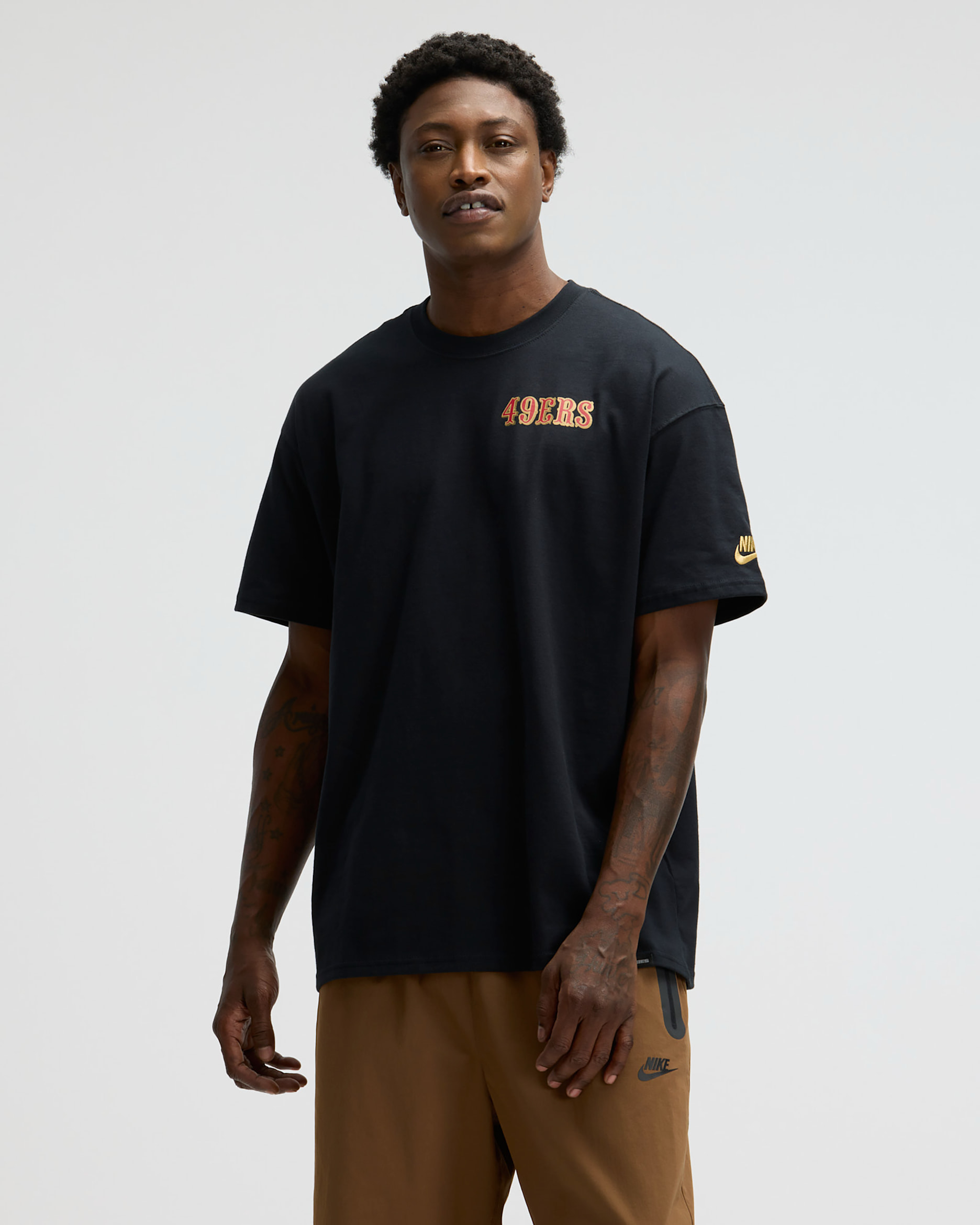 San Francisco 49ers Rivalries Collection Essential Max90 Men's Nike NFL T-Shirt - Black