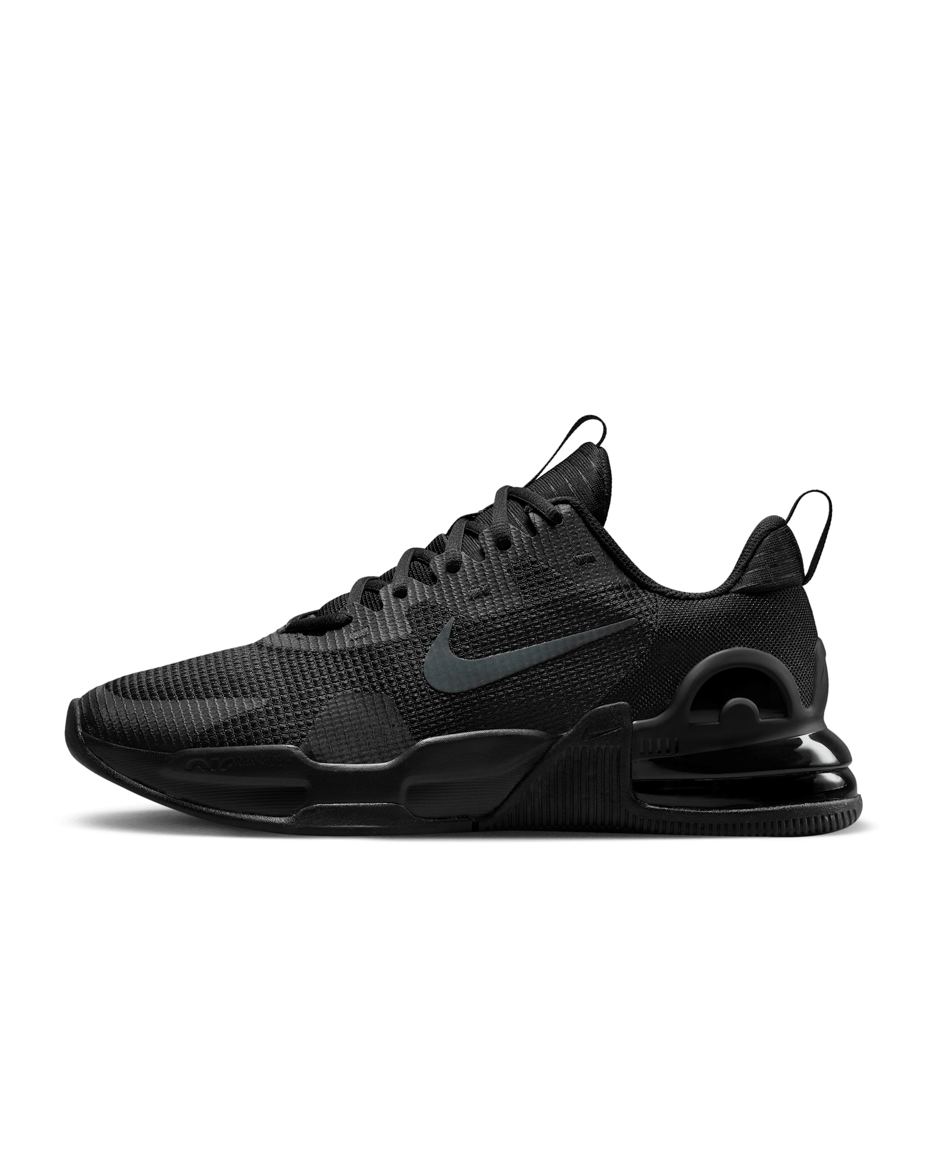Nike Air Max Alpha Trainer 5 Men's Workout Shoes - Black/Black/Dark Smoke Grey
