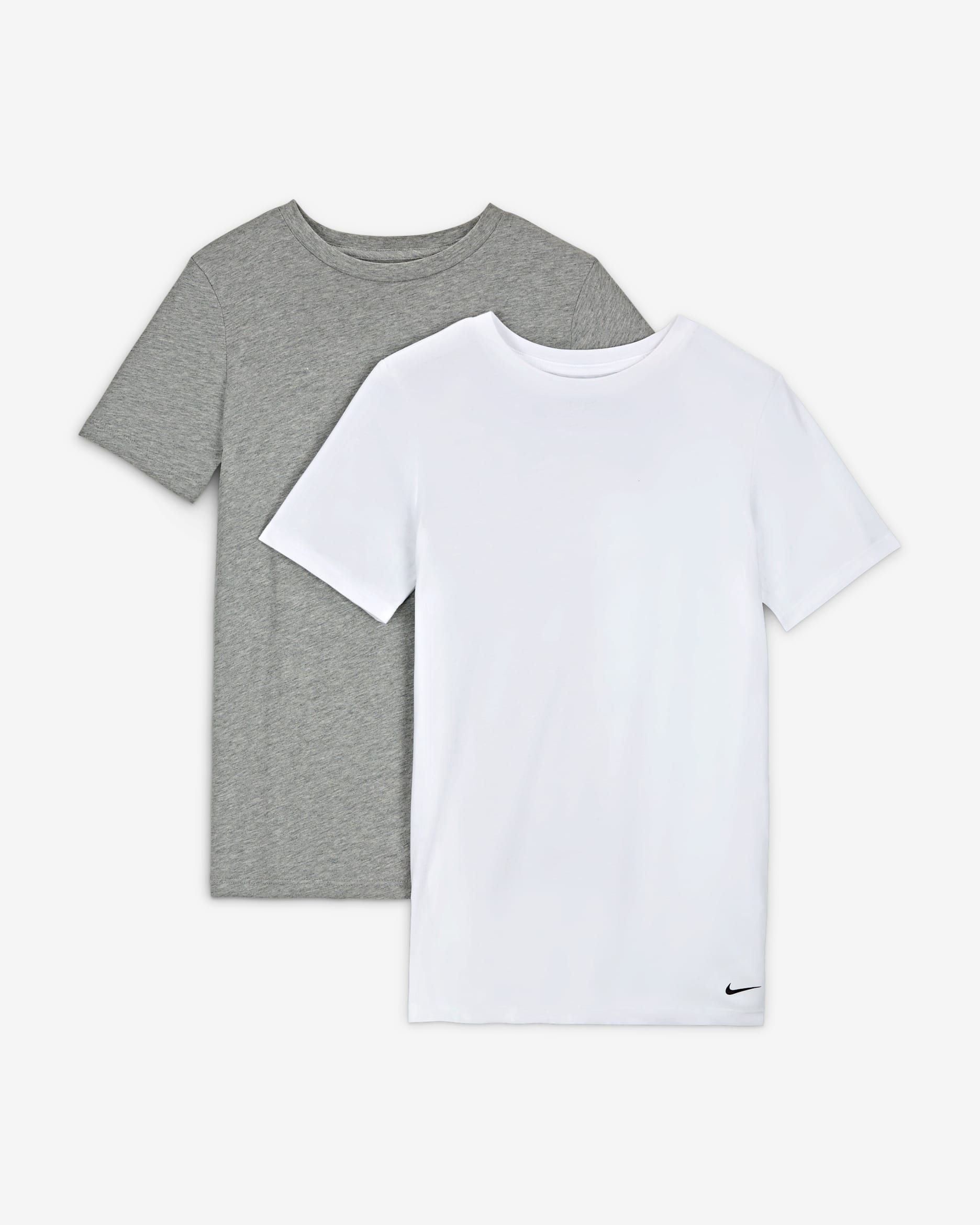 Nike Big Kids' Crew Undershirt (2-Pack) - White