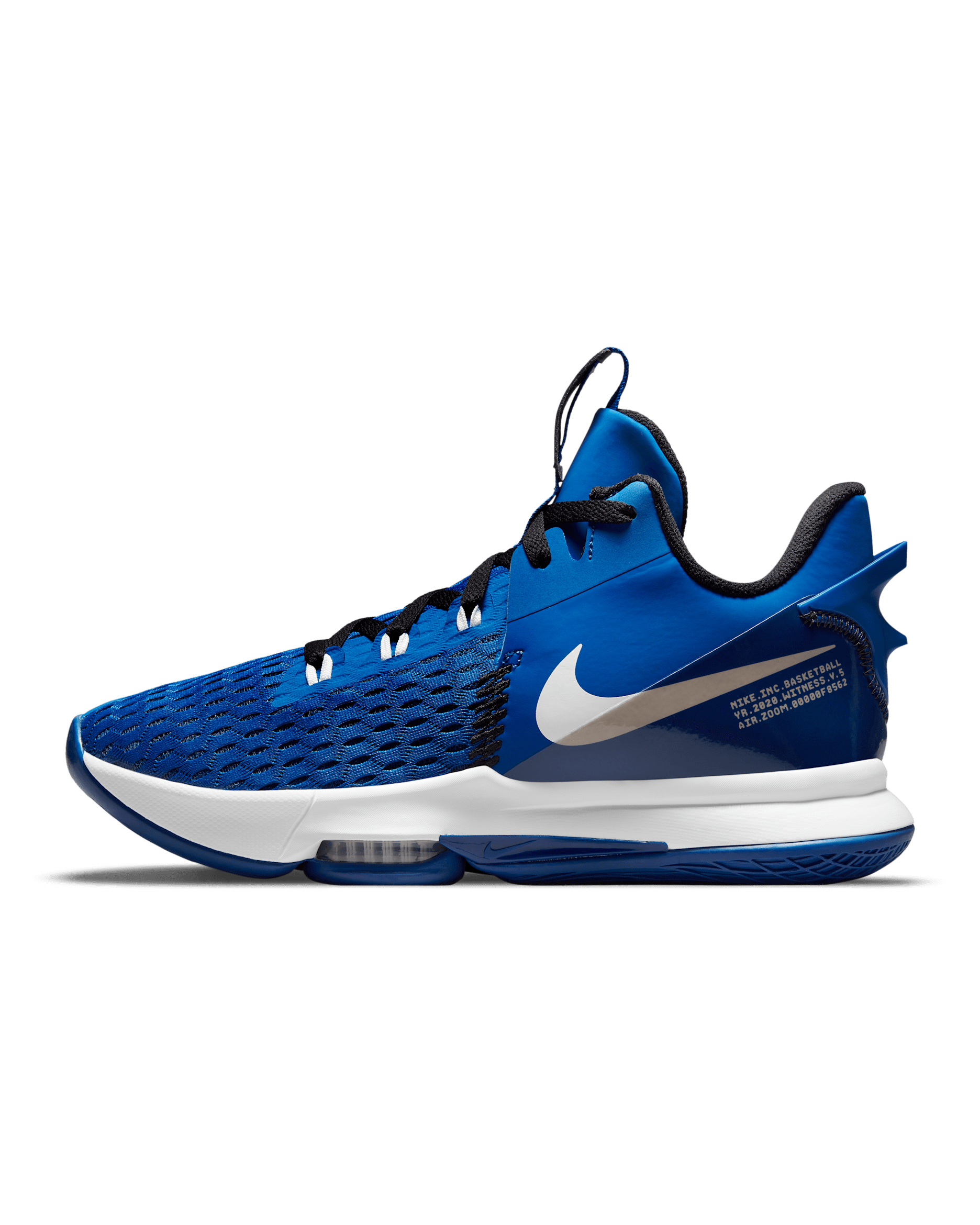 LeBron Witness 5 Basketball Shoes - Game Royal/Black/White