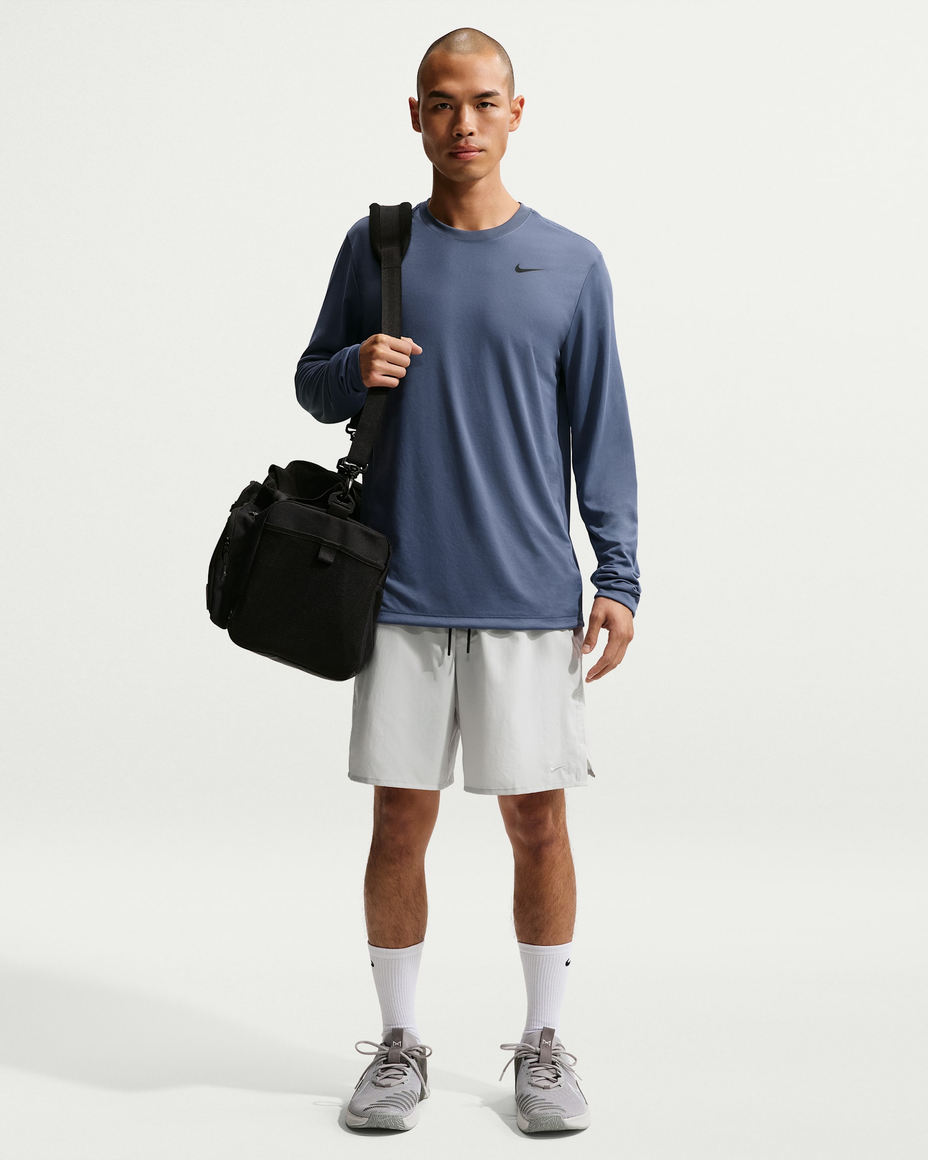 Nike Unlimited Men's Dri-FIT 18cm (approx.) Unlined Versatile Shorts - Grey Fog/Black/Grey Fog