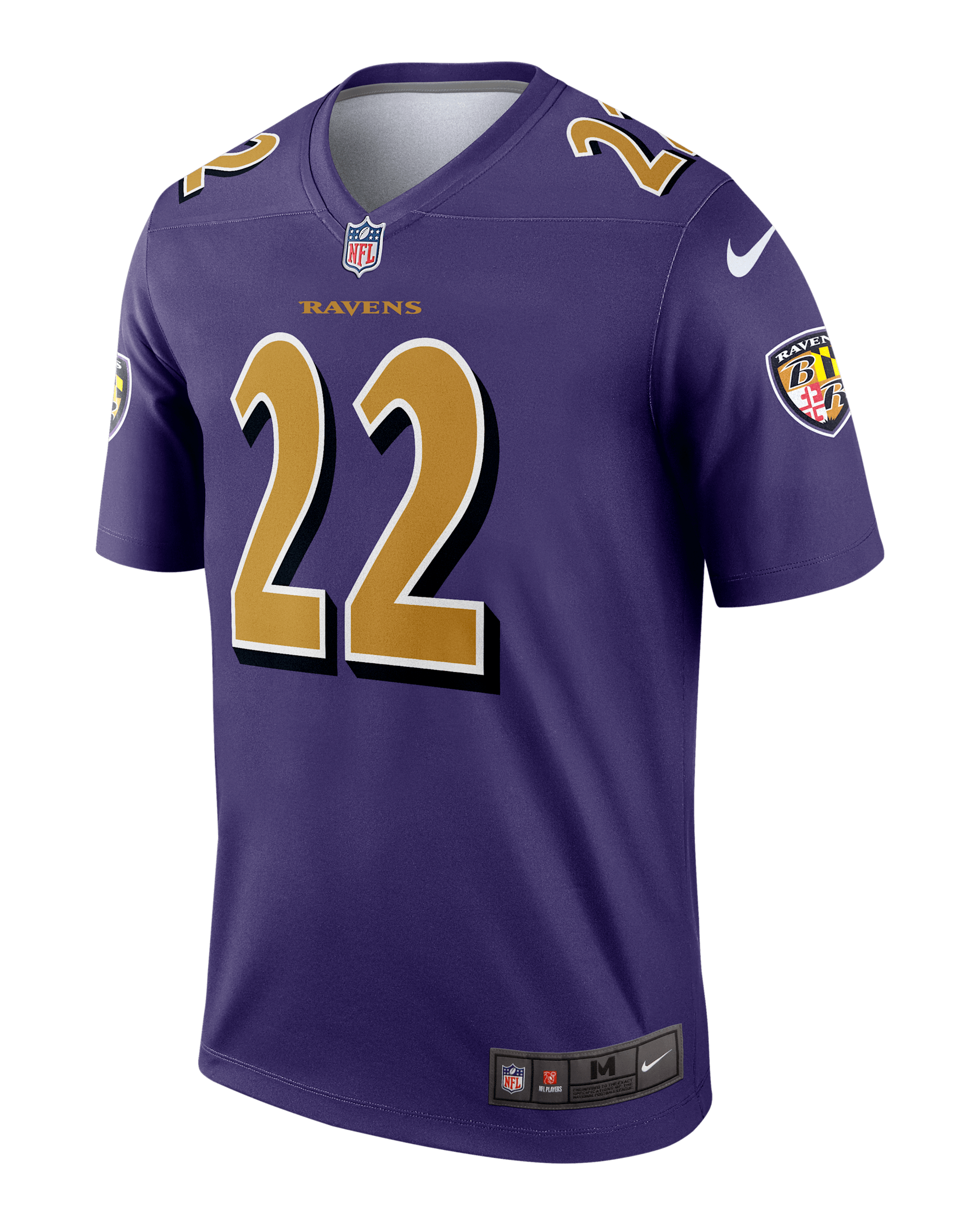 Derrick Henry Baltimore Ravens Men's Nike Dri-FIT NFL Legend Jersey - Purple