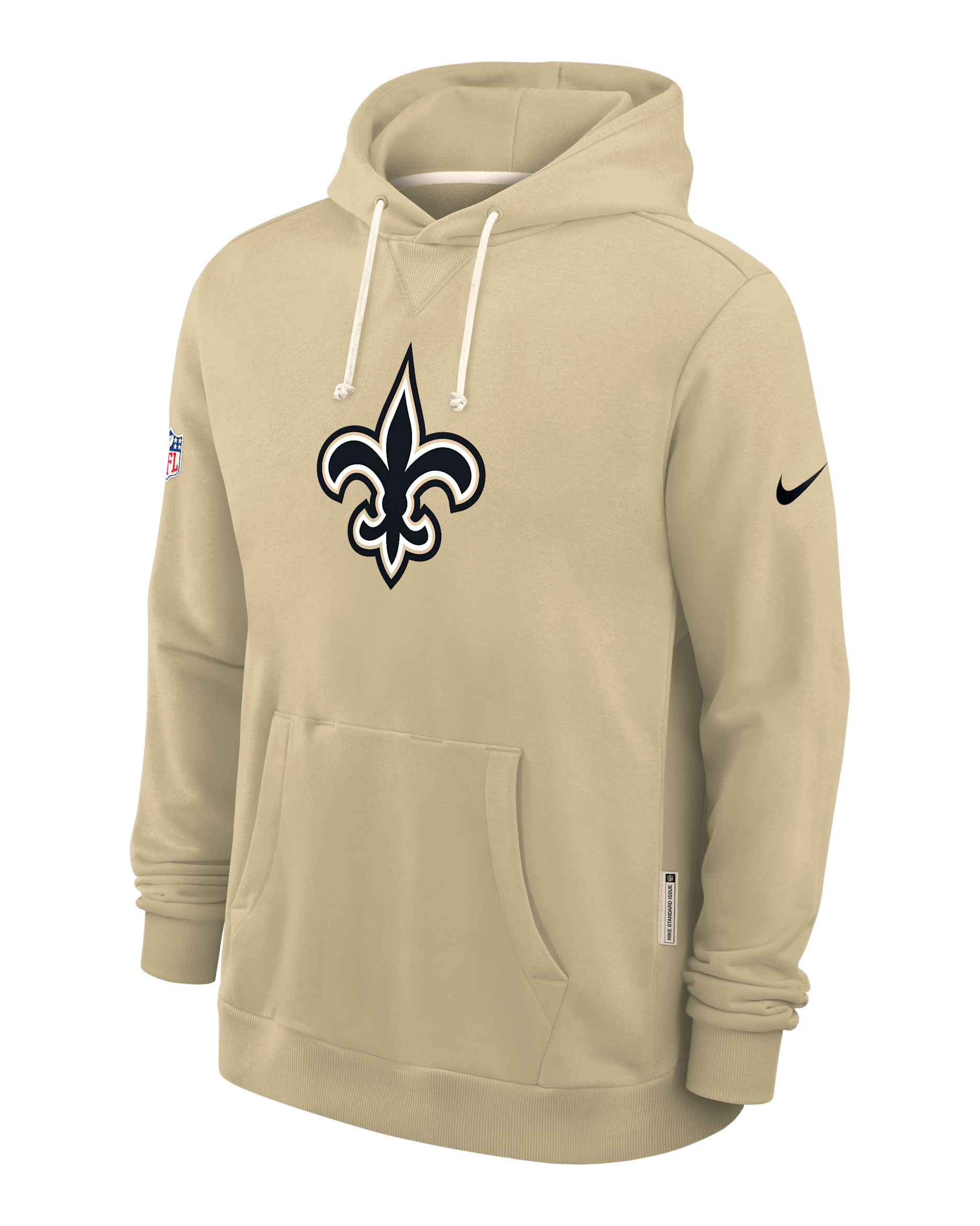 New Orleans Saints Alt Offensive Set Play Sideline Men's Nike Dri-FIT NFL Pullover Hoodie - Gold