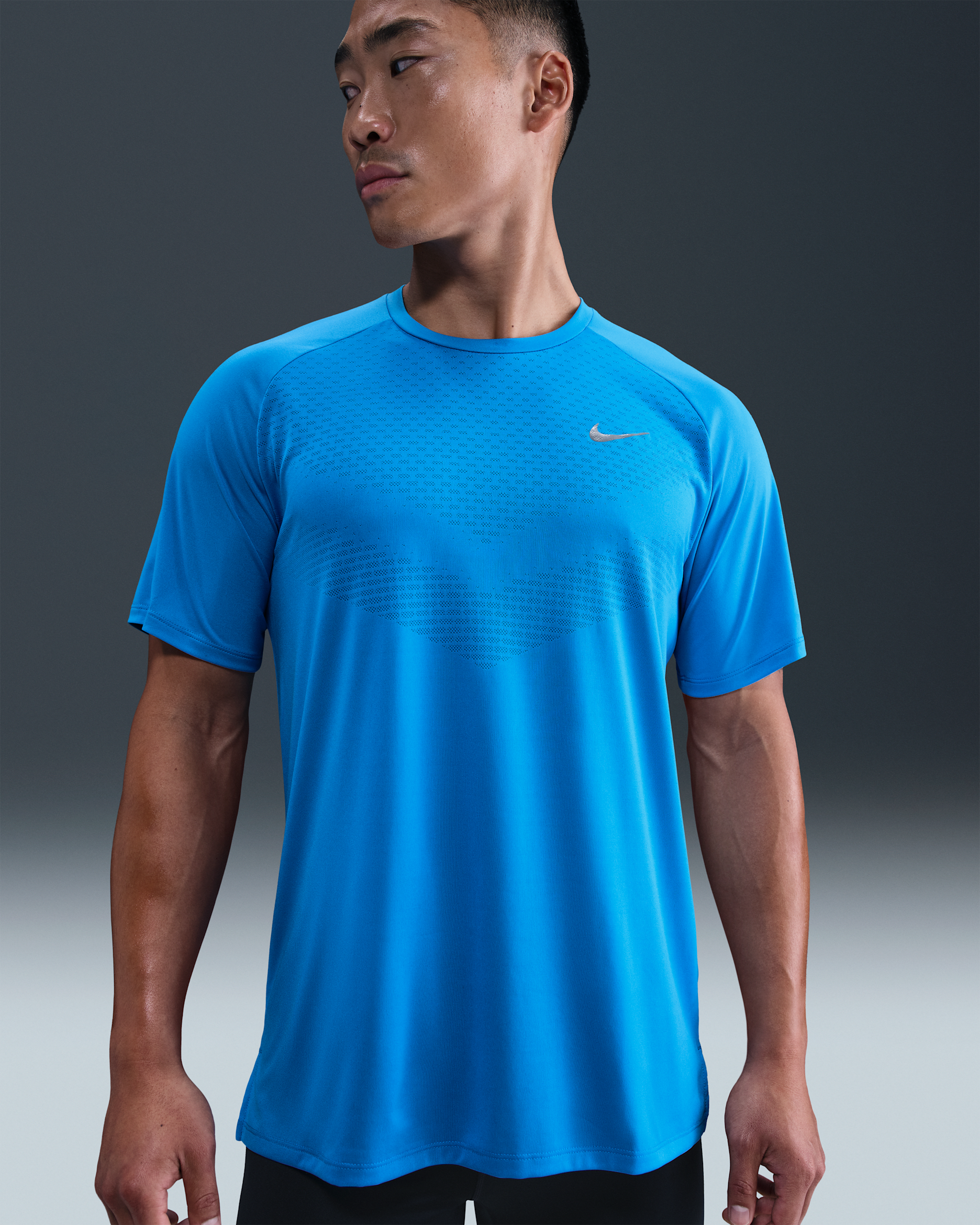 Nike Stride Men's Dri-FIT ADV Short-Sleeve Running Top - Blue Hero